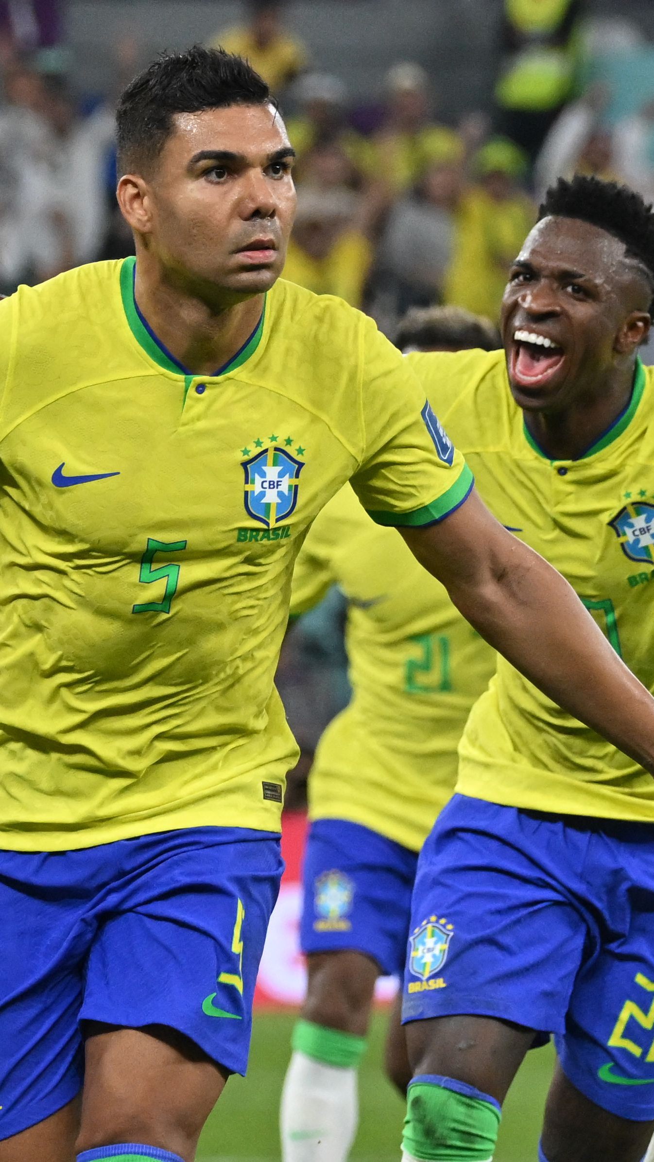 Casemiro sorgte mit seinem sehenswerten Treffer für den Sieg der Brasilaner.