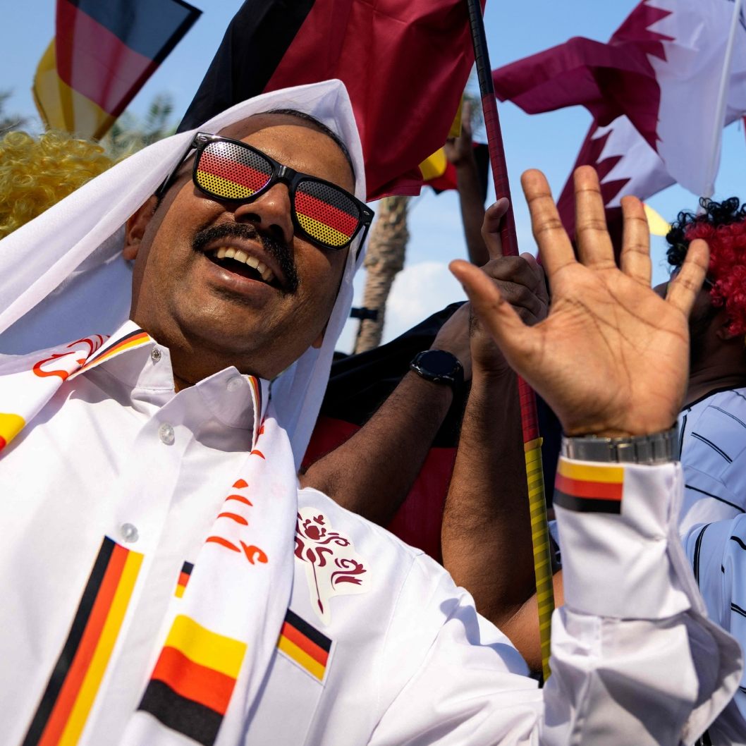 Inszenierte Fanparade?