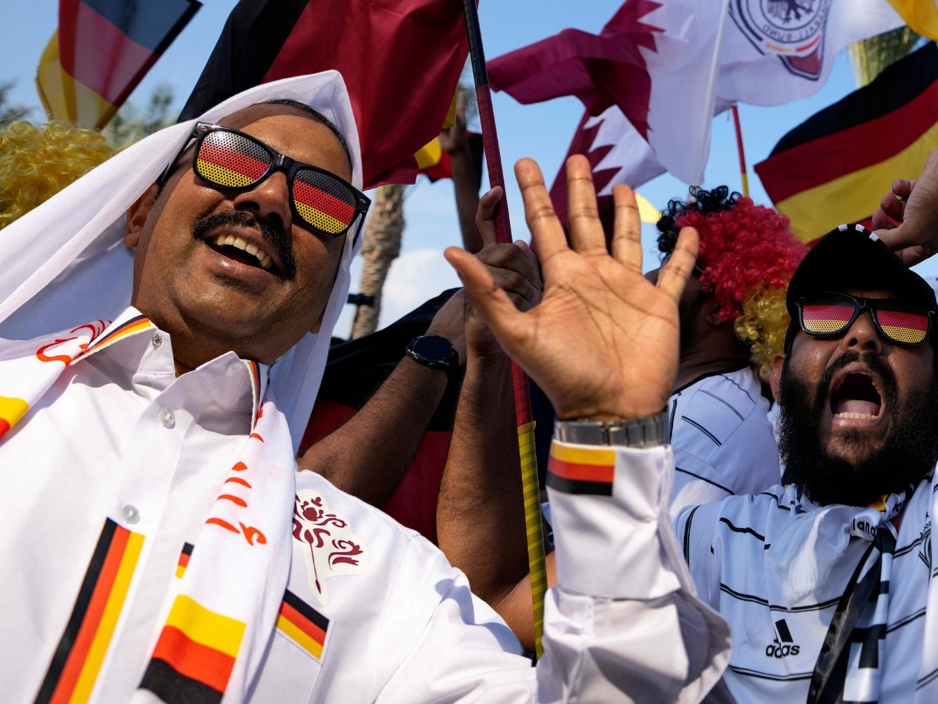 Inszenierte Fanparade?