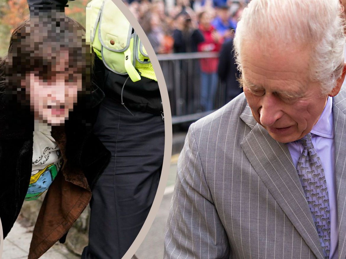 Während eines öffentlichen Auftritts wurde König Charles mit Eiern attackiert. Ein Verdächtiger konnte festgenommen werden. Während eines öffentlichen Auftritts wurde König Charles mit Eiern attackiert. Ein Verdächtiger konnte festgenommen werden.