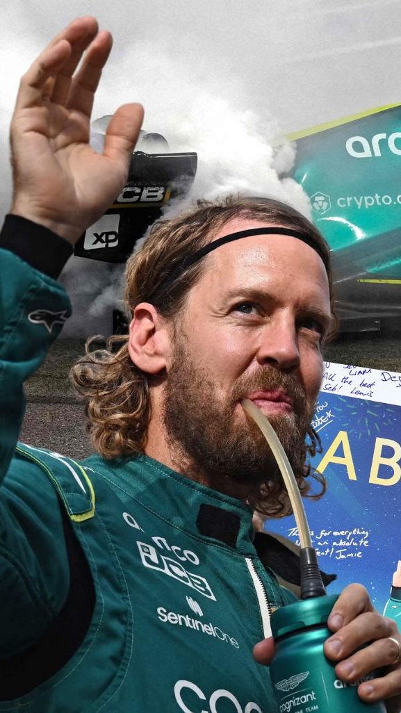 Emotionaler Abschied von Sebastian Vettel.