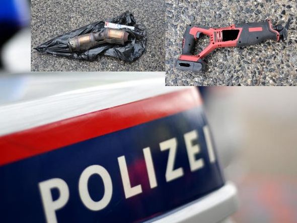Ein Drogenlenker lieferte sich mit der Polizei in Wien-Leopoldstadt nach einem Unfall eine wilde Verfolgungsjagd. In seinem Auto wurde Diebstahl-Werkzeug und ein PKW-Katalysator gefunden.