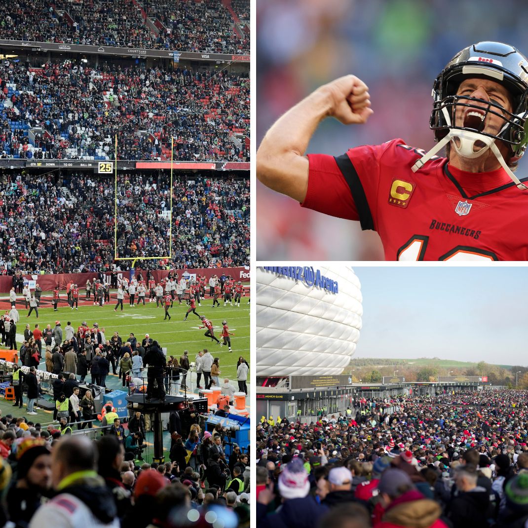 NFL-Stars von Stimmung in München begeistert