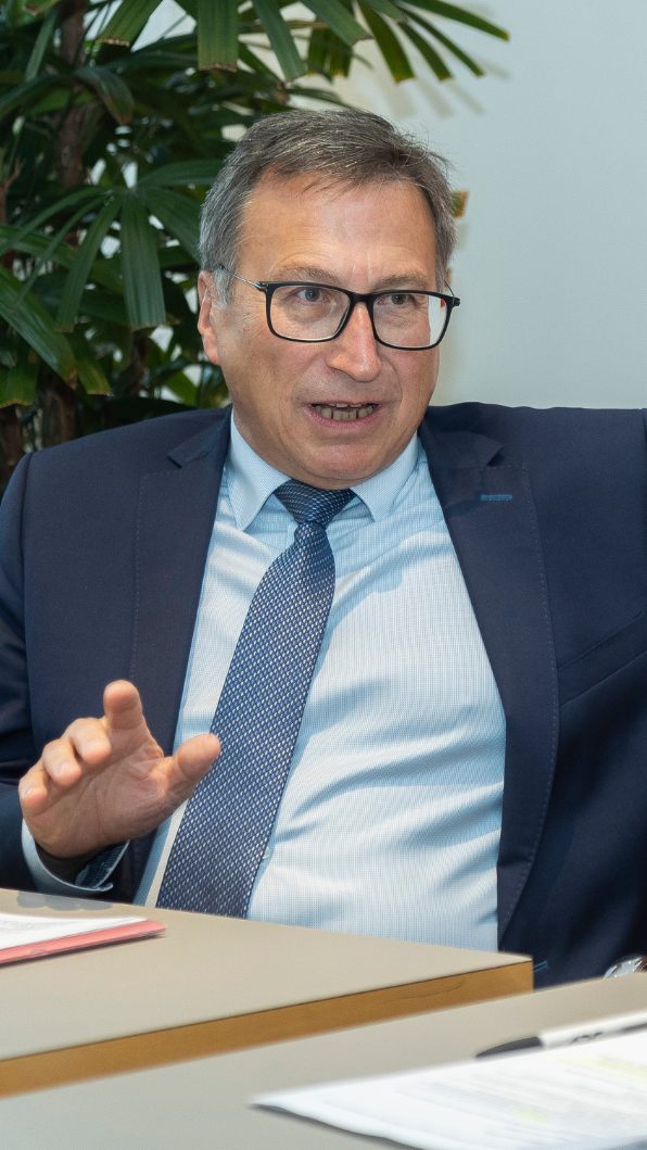 Helmut Mennel (li.) geht in Pension, Christof Germann (re.) bleibt im Vorstand