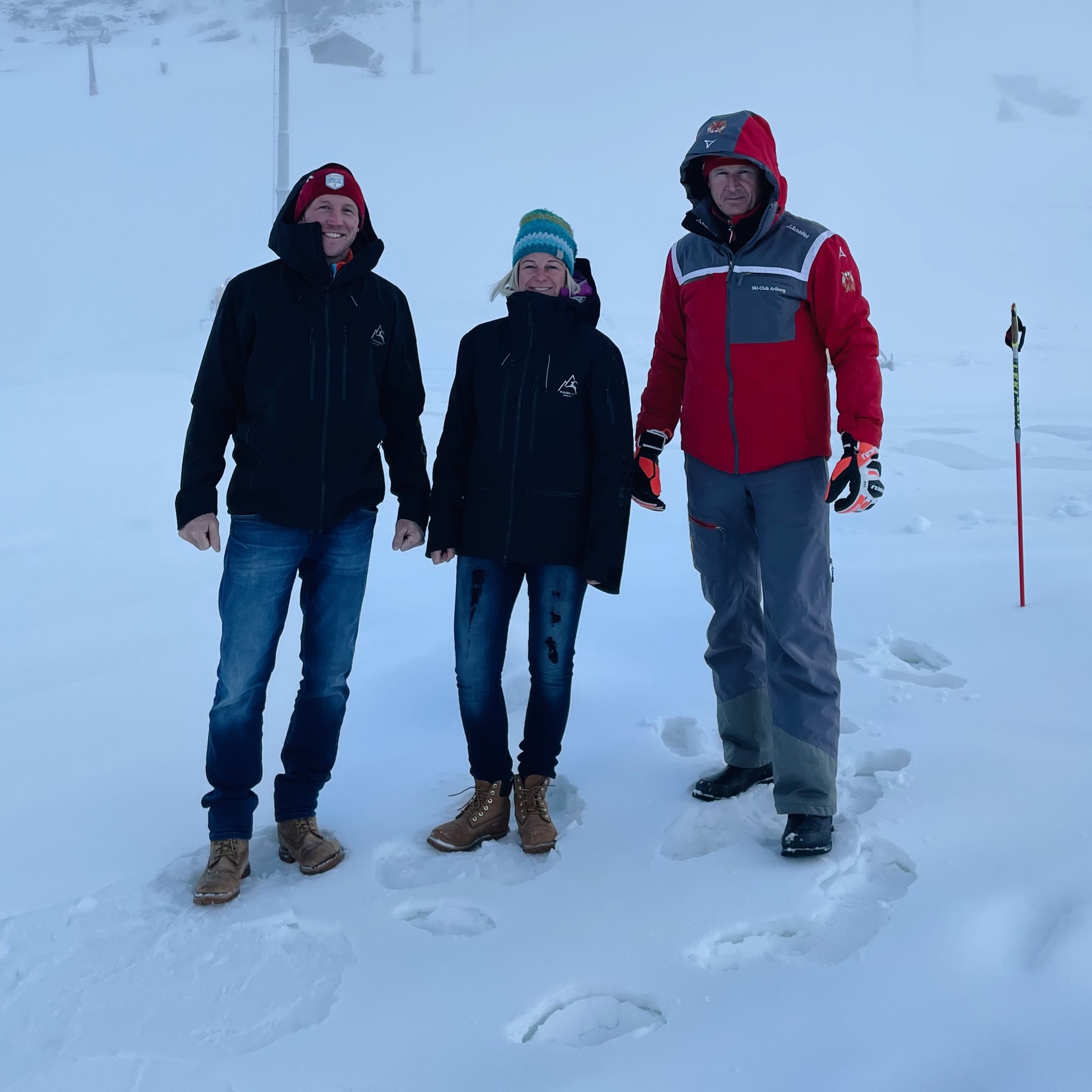 Die Wetterbedingungen lassen die Bewerbe nicht zu.