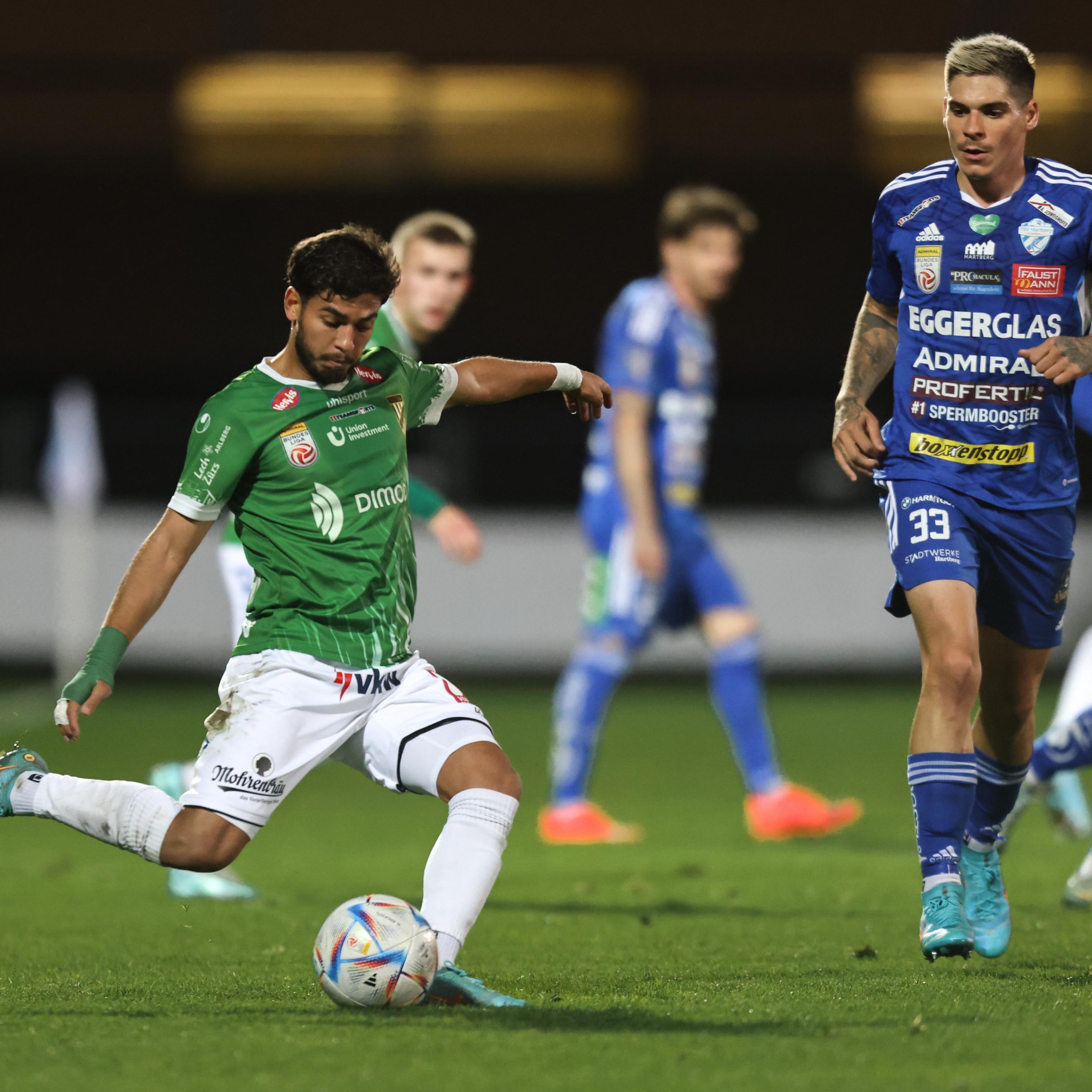 Guenouche erzielte in der ersten Halbzeit die Führung.