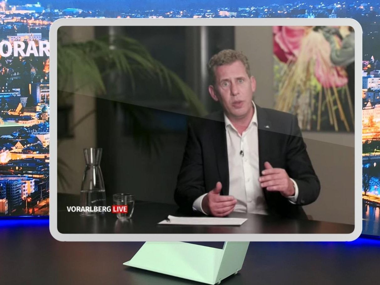 Heinzle zu Gast bei "Vorarlberg LIVE".