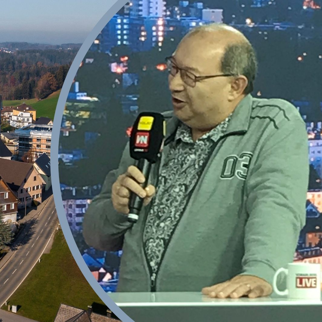 Wolfgang Langes, Bürgermeister Hohenweiler, war am Mittwoch zu Gast bei "Vorarlberg LIVE".