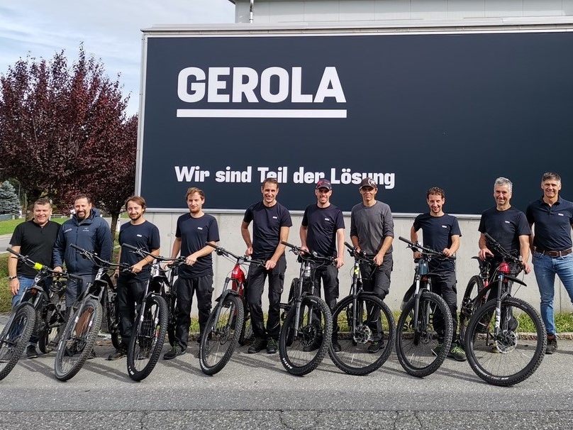 Die Firma Gerola in Langenegg hat in acht Jobräder für ihre Mitarbeiter investiert. Die Firma Gerola in Langenegg hat in acht Jobräder für ihre Mitarbeiter investiert.