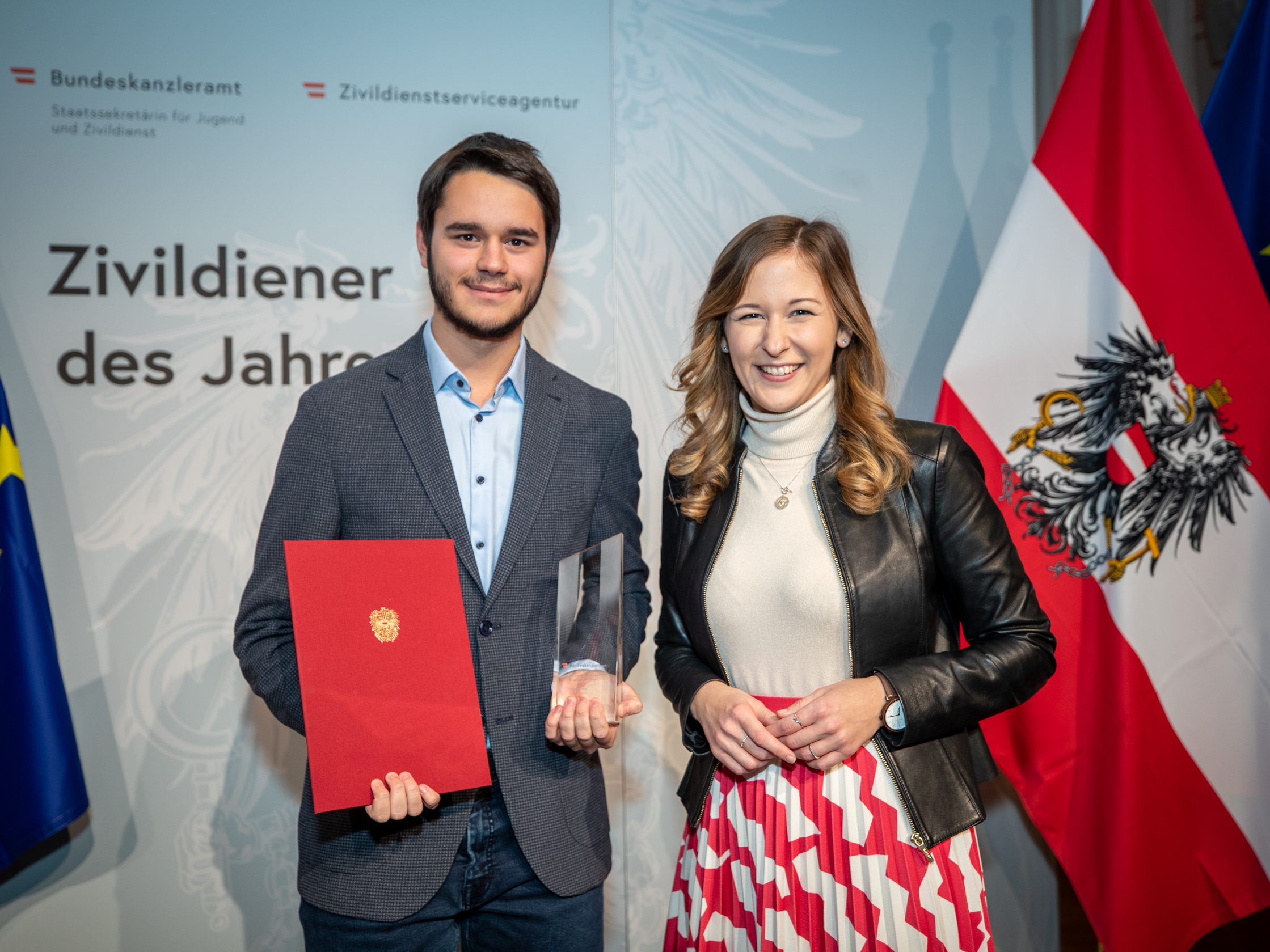 Junger Mann unterstützte Bewohner und Tagesgäste im "Seniorenheim Wolfurt"