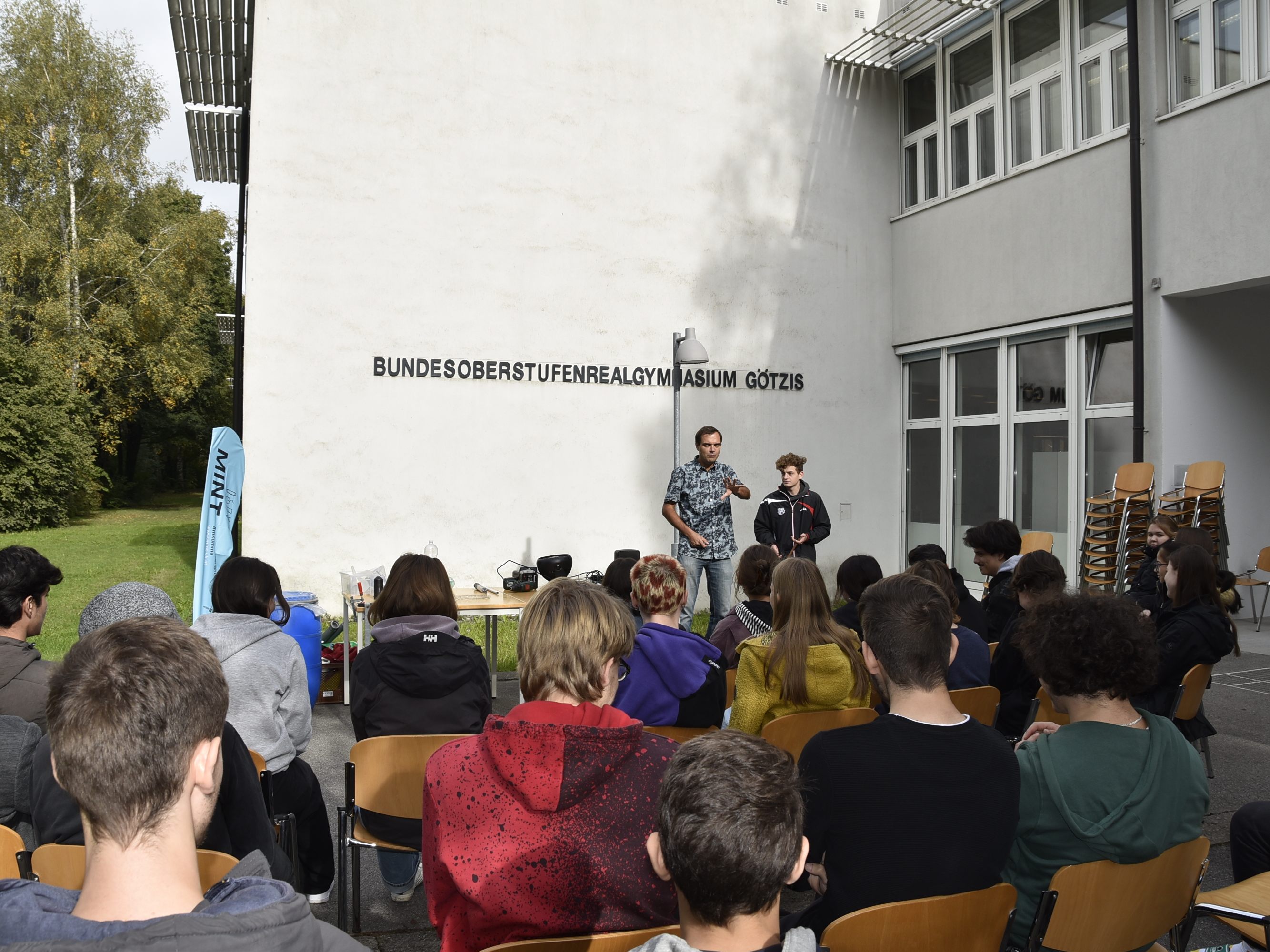 Physikmobil am BORG Götzis.