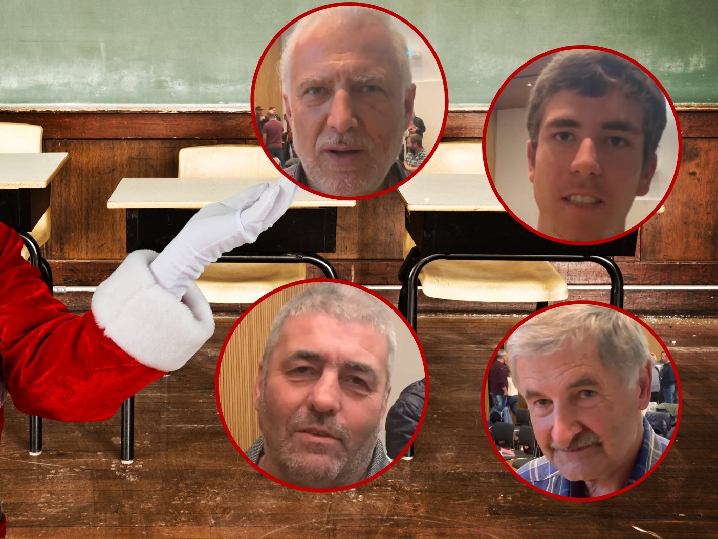 In Feldkirch trafen sich angehende und bereits erfahrene Nikolausdarsteller.