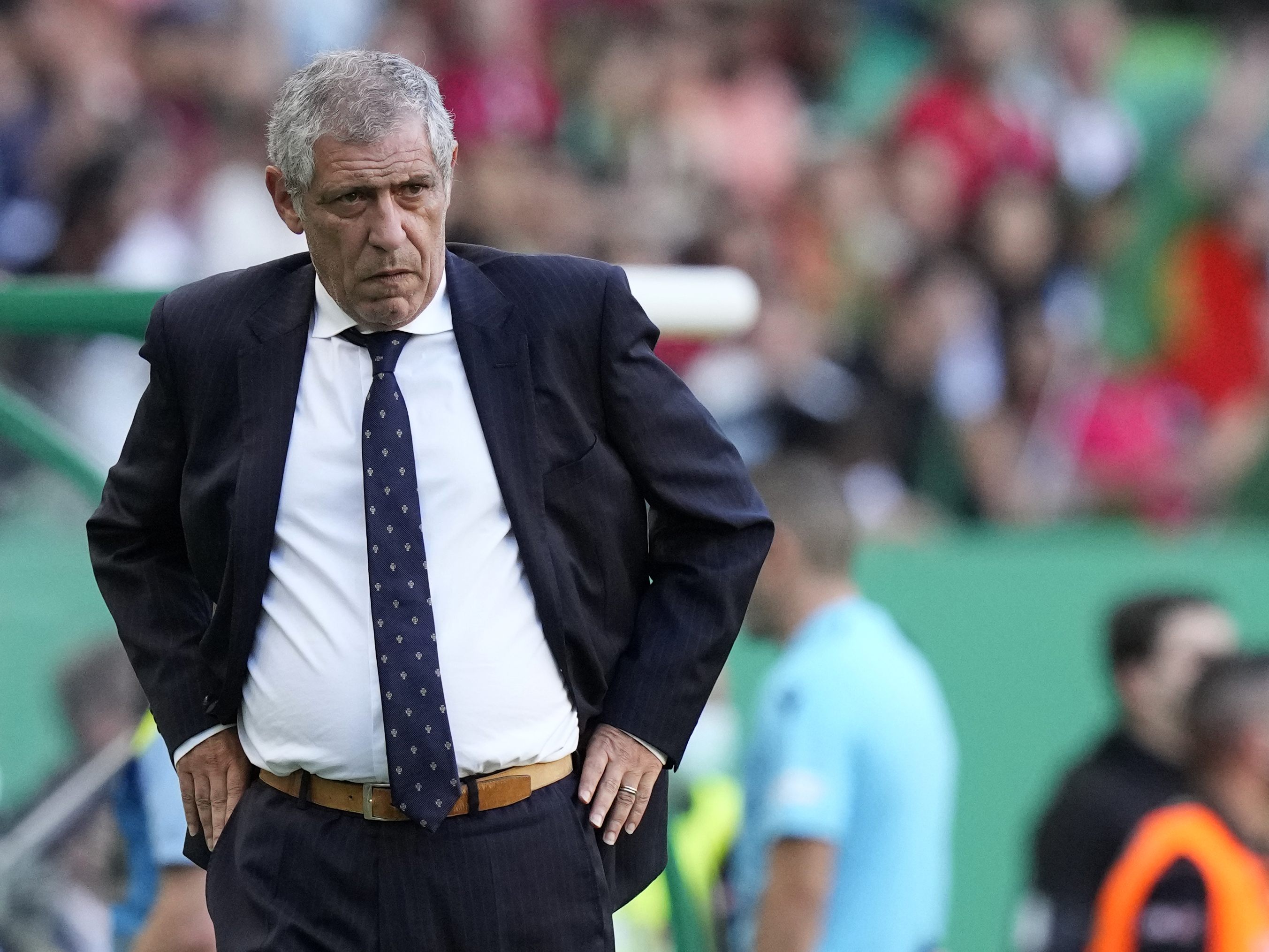 Portugals Trainer Fernando Santos hat zwar schon die EM und die Nations League gewonnen - nicht aber die WM. Portugals Trainer Fernando Santos hat zwar schon die EM und die Nations League gewonnen - nicht aber die WM.