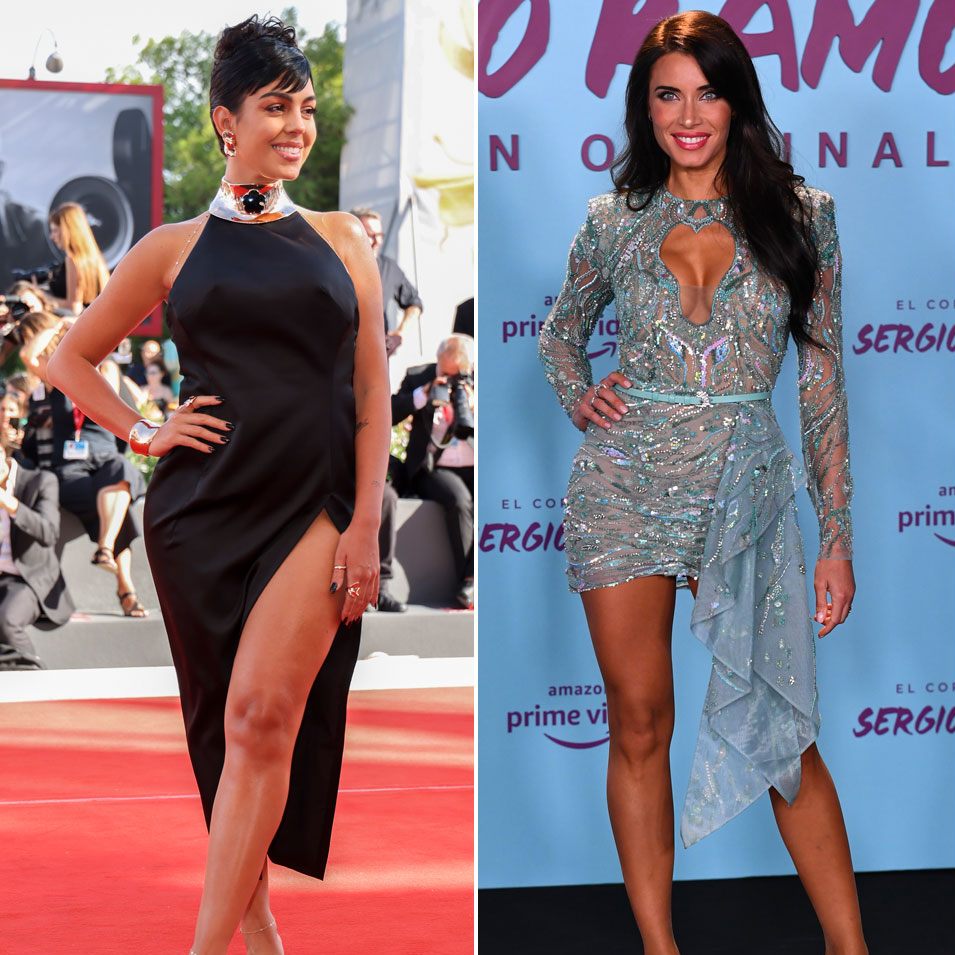 Vier der schönsten Spielerfrauen bei der Fußball WM in Katar.