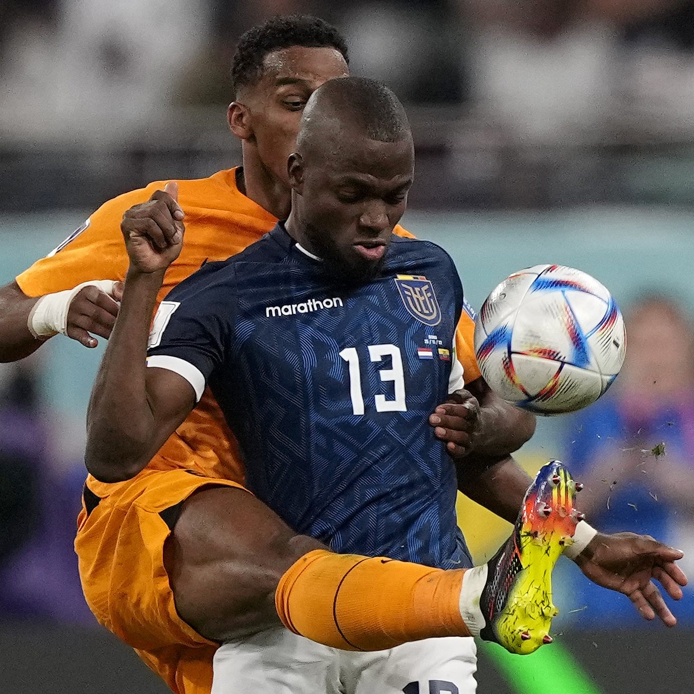 Enner Valencia erzielte den Ausgleich und musste am Ende verletzt vom Feld.