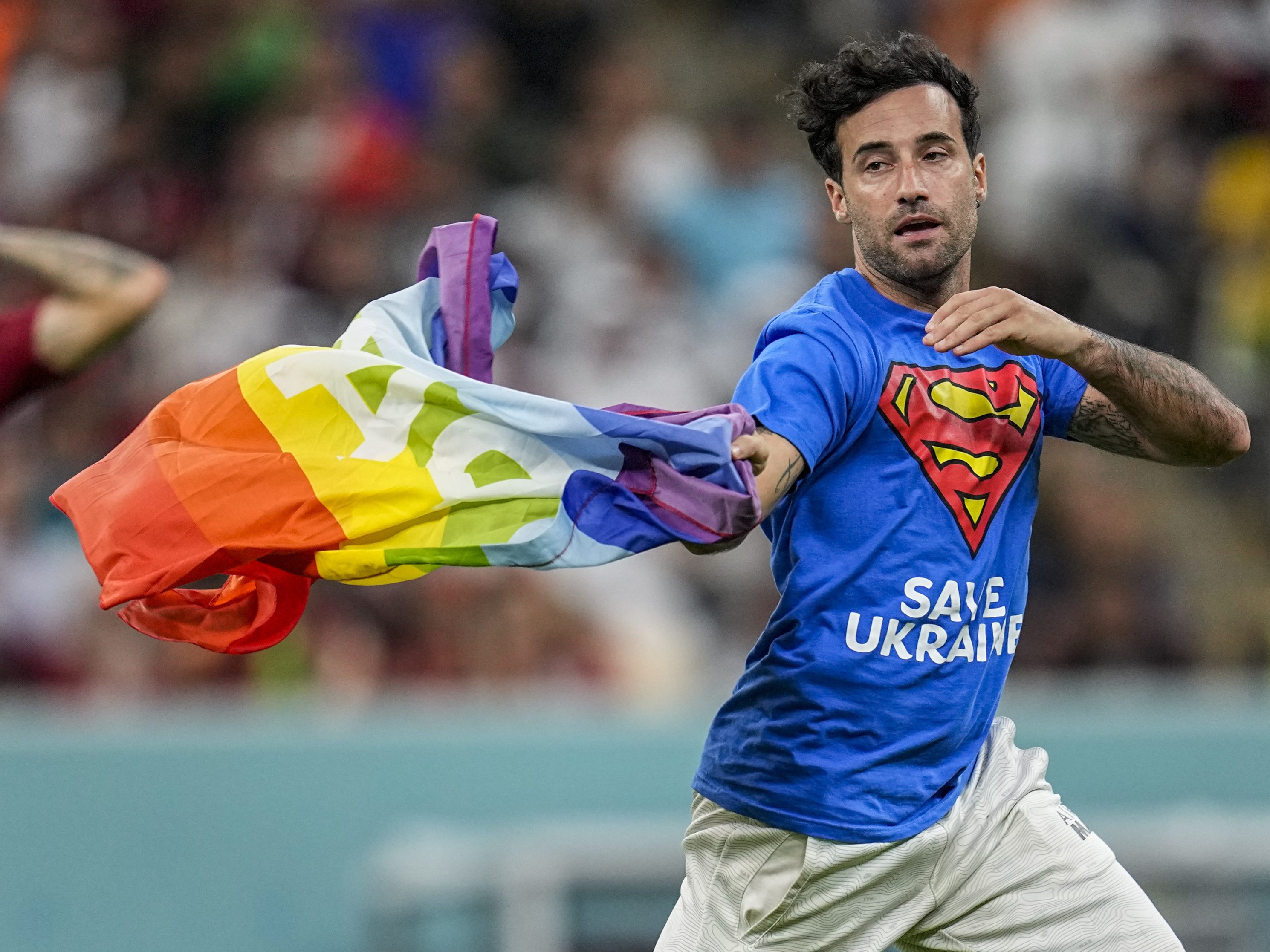 Der Flitzer ist nach seinem Auftritt bei der Fußball-WM wieder frei. Der Flitzer ist nach seinem Auftritt bei der Fußball-WM wieder frei.