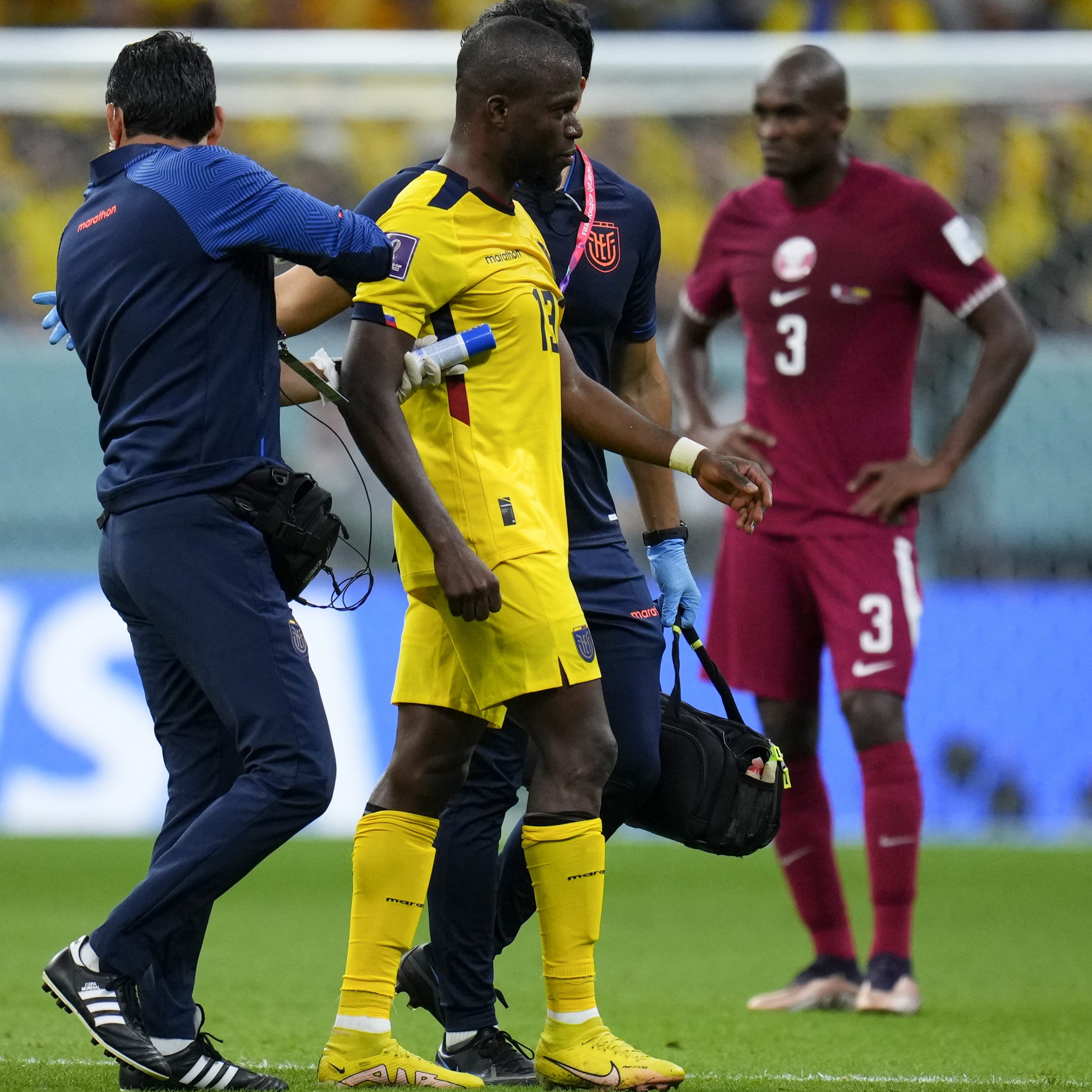 Ecuador siegte beim Fußball-WM Auftakt gegen Katar.