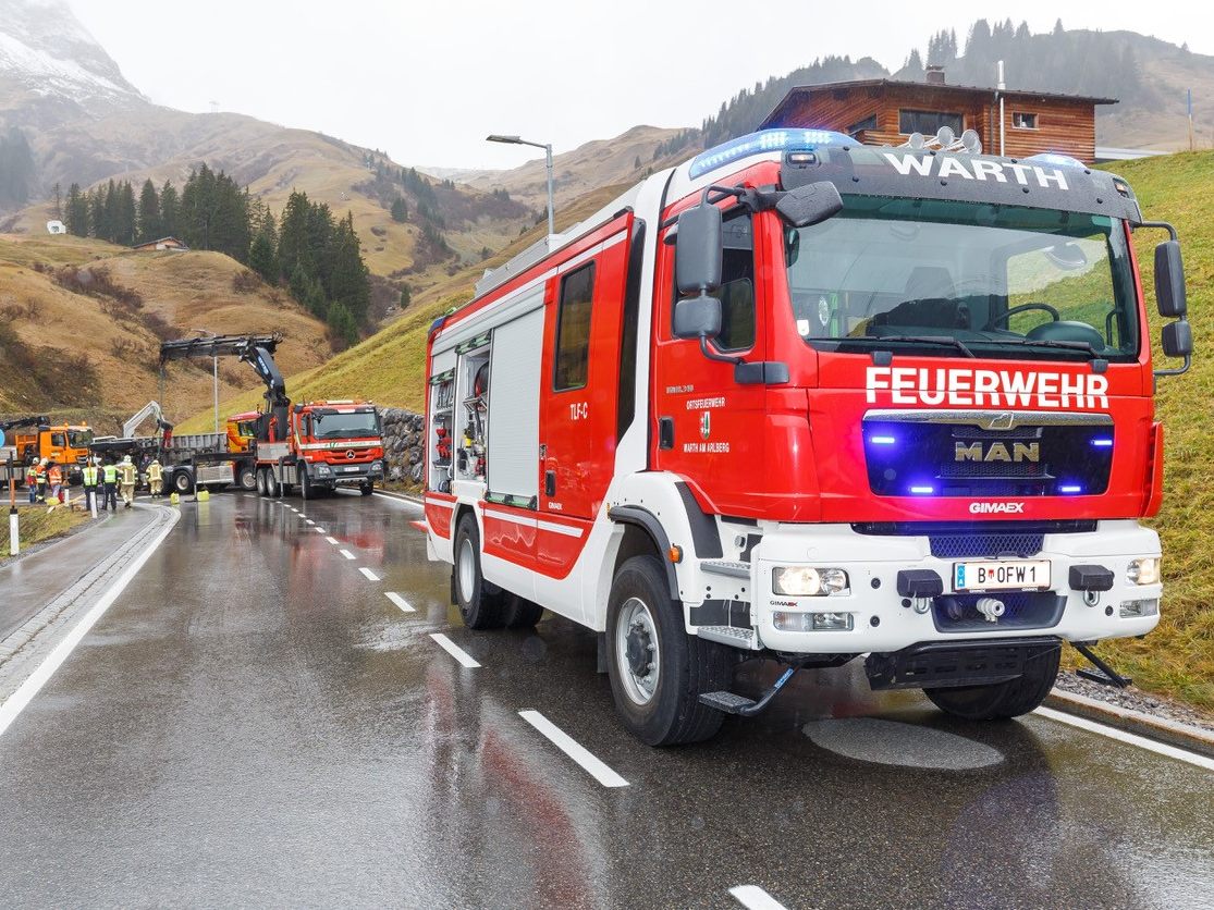 Am Mittwoch kam es in Warth zu einem Verkehrsunfall.