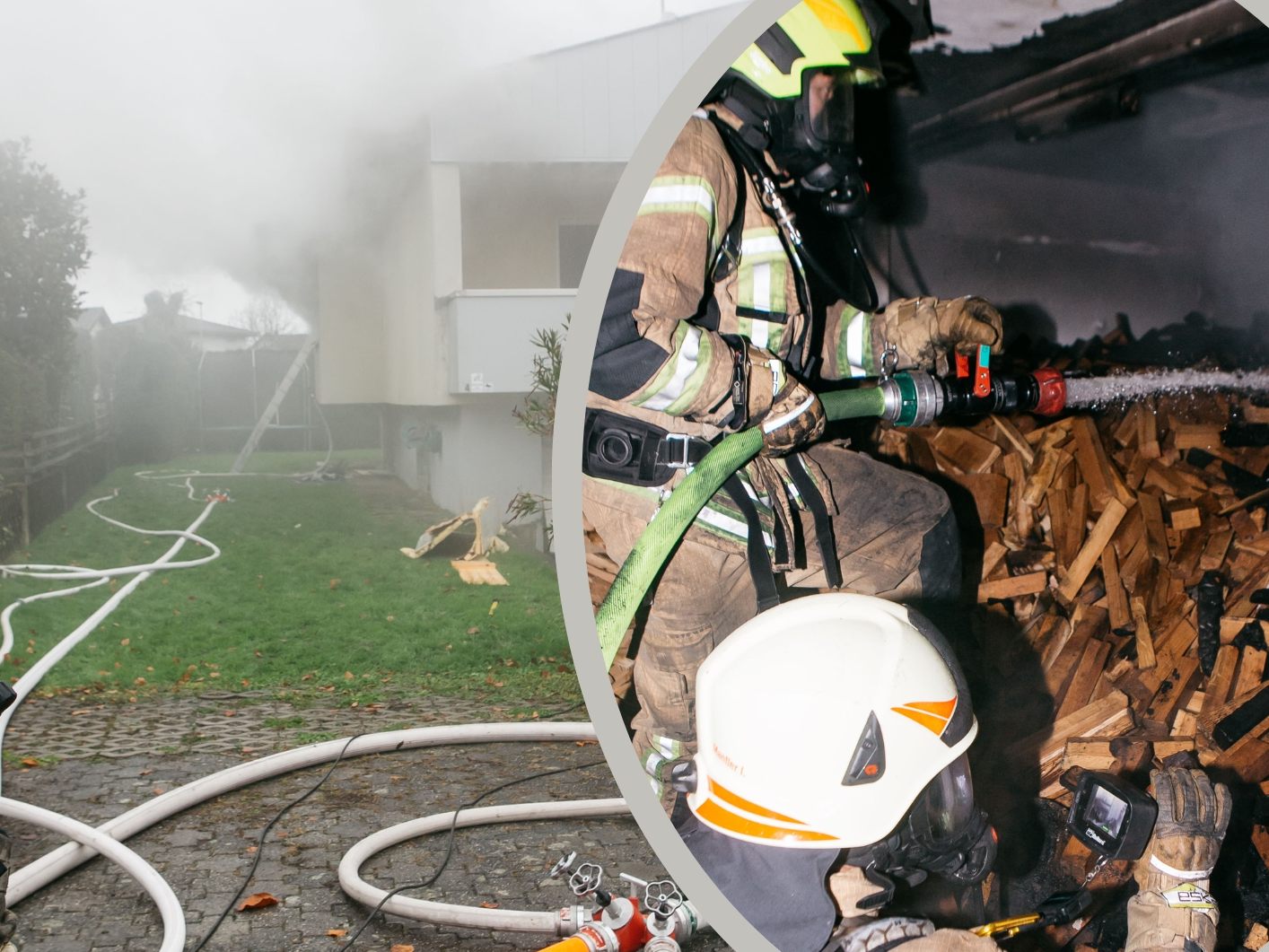 Die Feuerwehr wurde am Diensgtag zu einem Einsatz nach Hohenems gerufen.