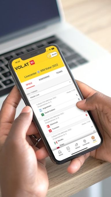 Alle Infos zur WM auf einen Klick mit der VOL-AT-App.