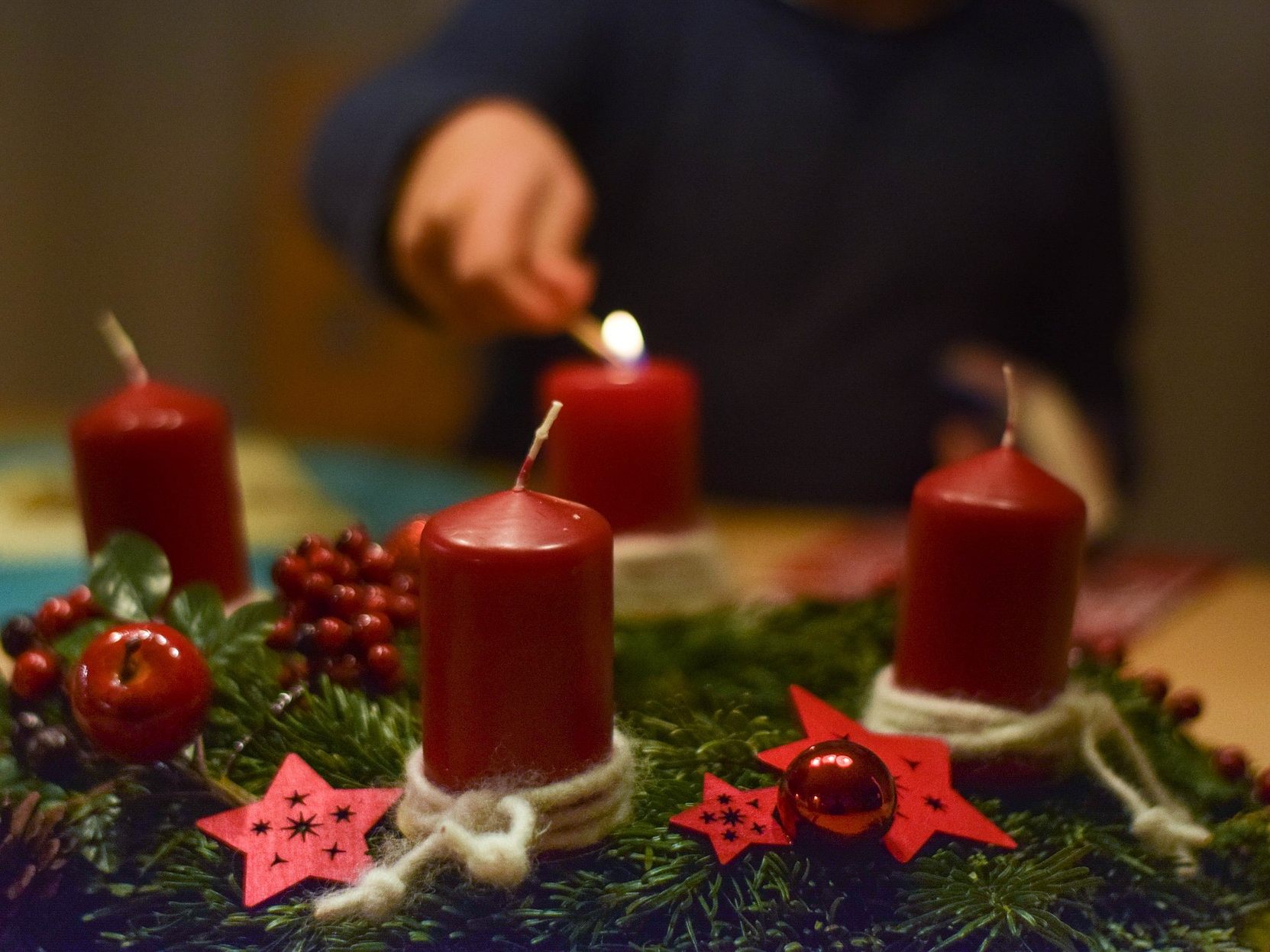 Der Adventkranz wurde vor über 180 Jahren erfunden. Der Adventkranz wurde vor über 180 Jahren erfunden.
