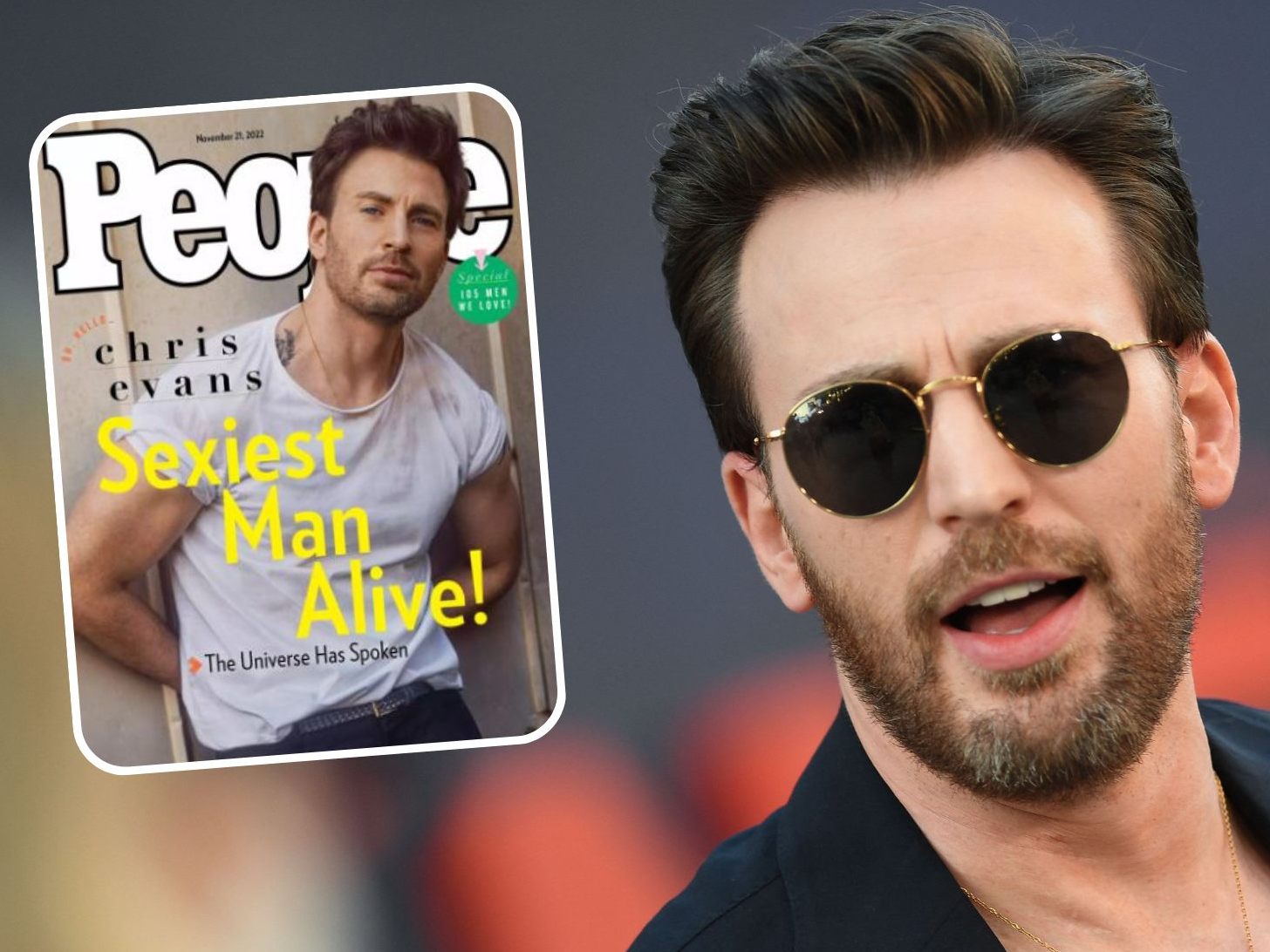Chris Evans wurde zum "Sexiest Man Alive" gekürt.