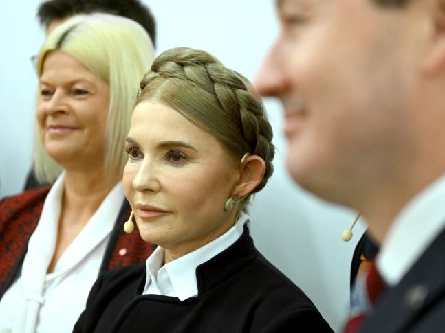 Julia Timoschenko rät Österreich zu einem zusätzlichen Verteidigungssystem. Julia Timoschenko rät Österreich zu einem zusätzlichen Verteidigungssystem.