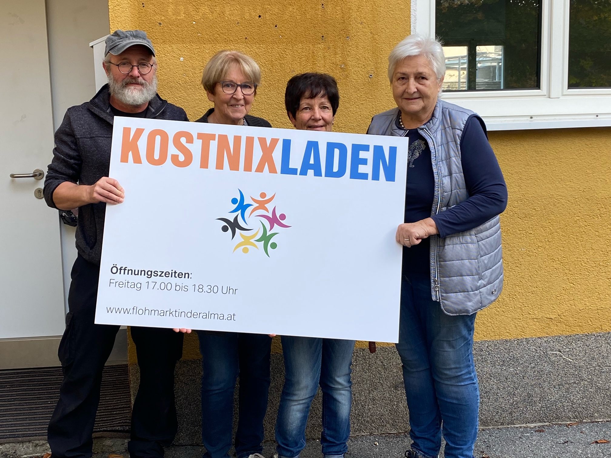 Das Kostnix-Team.