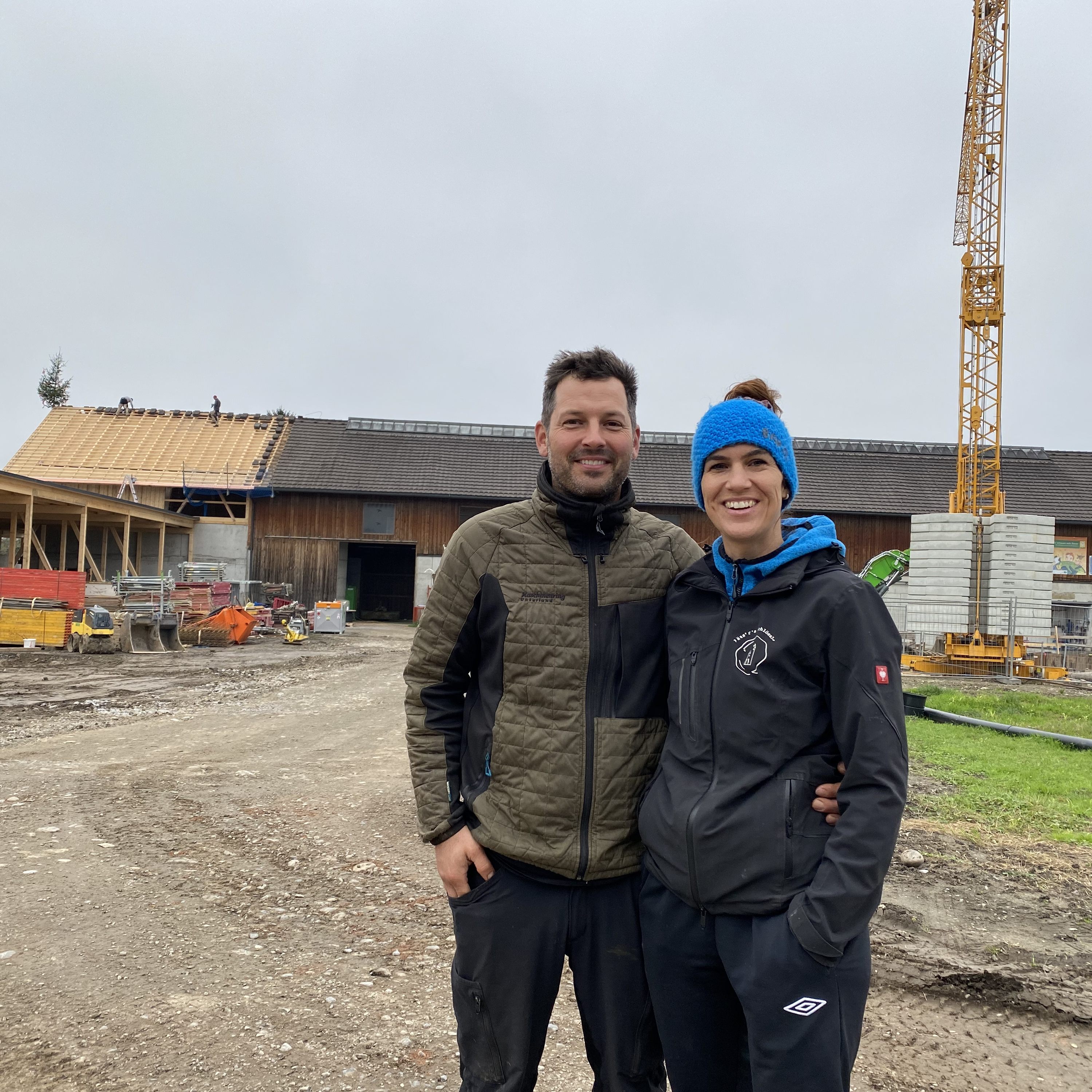 Bei Stefan und Jeannette Lässer herrscht reger Baubetrieb.