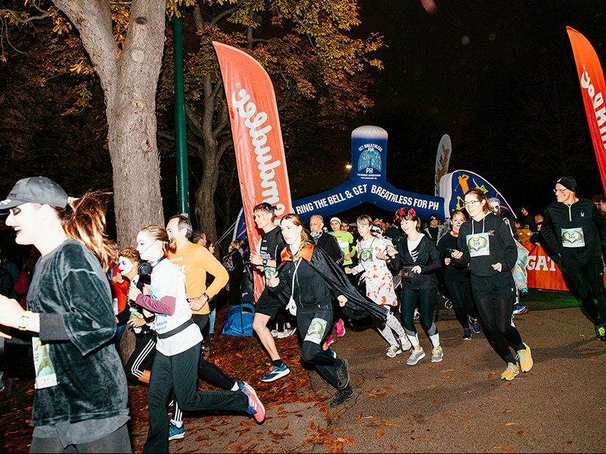 Der GhostRun im Wiener Prater war ein voller Erfolg.