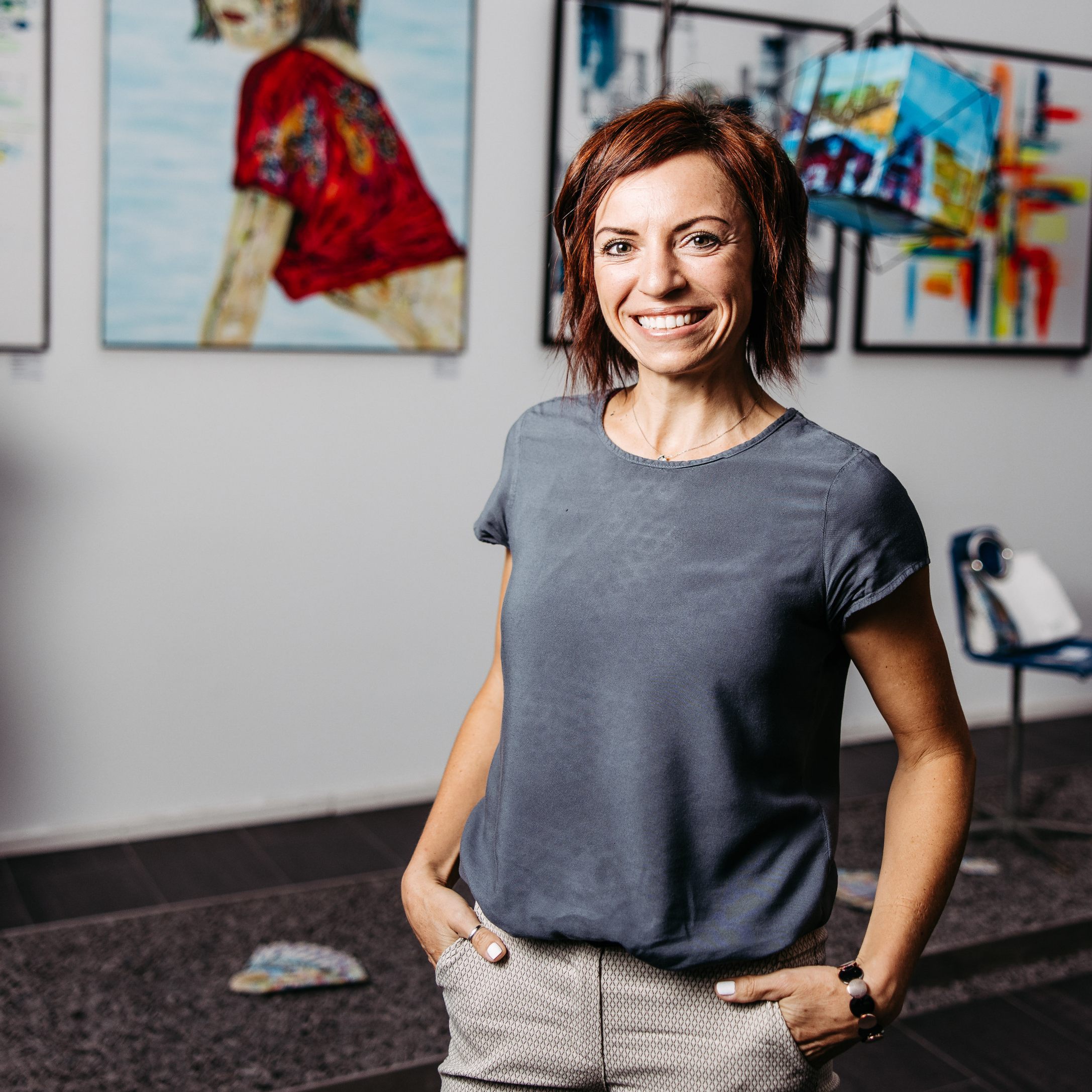 Künstlerin Elisabeth Rosche.