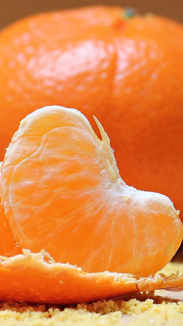 Mandarinen sind sehr gut für unsere Gesundheit.