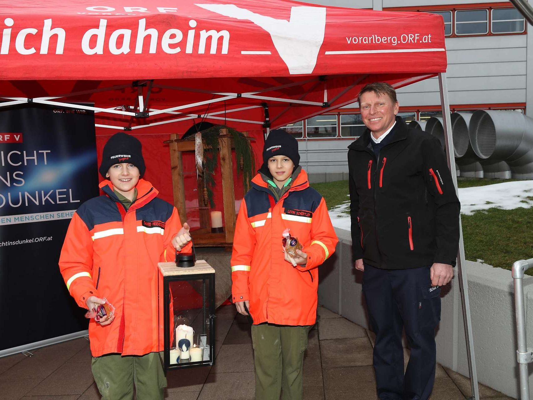 Feuerwehrjugend Wolfurt beim ORF