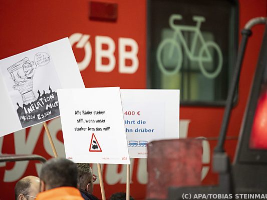 Vergangenen Montag fuhr in ganz Österreich kein Zug Vergangenen Montag fuhr in ganz Österreich kein Zug