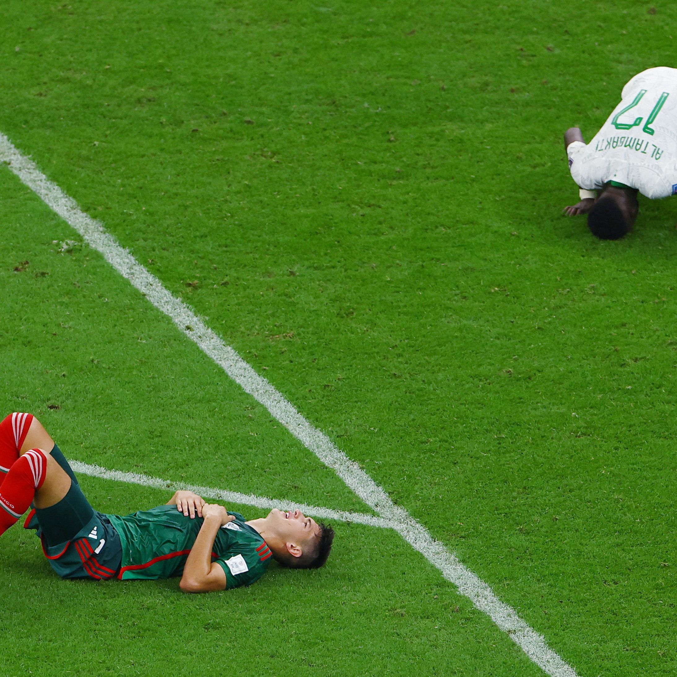 Mexiko siegte gegen Saudi Arabien bei der Fußball-WM in Katar.
