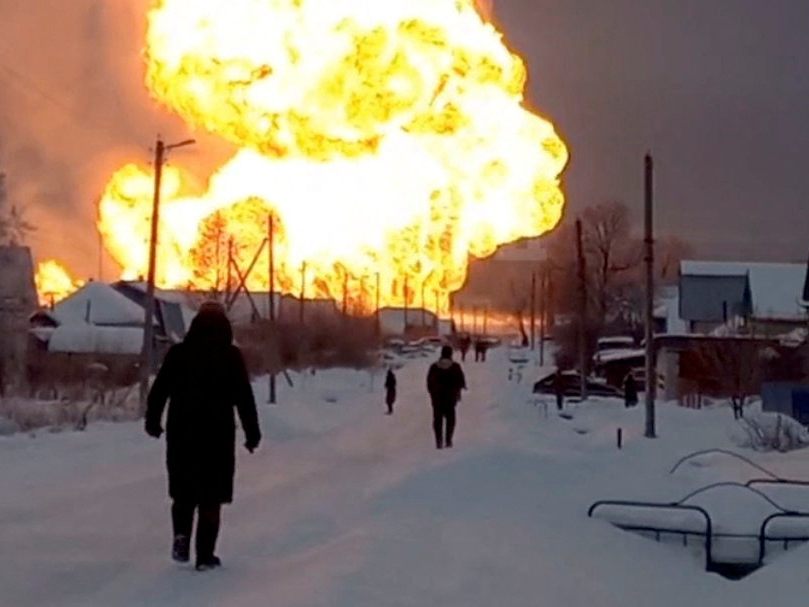 In Russland tötete eine Explosion bei einer Pipeline mindestens drei Menschen.
