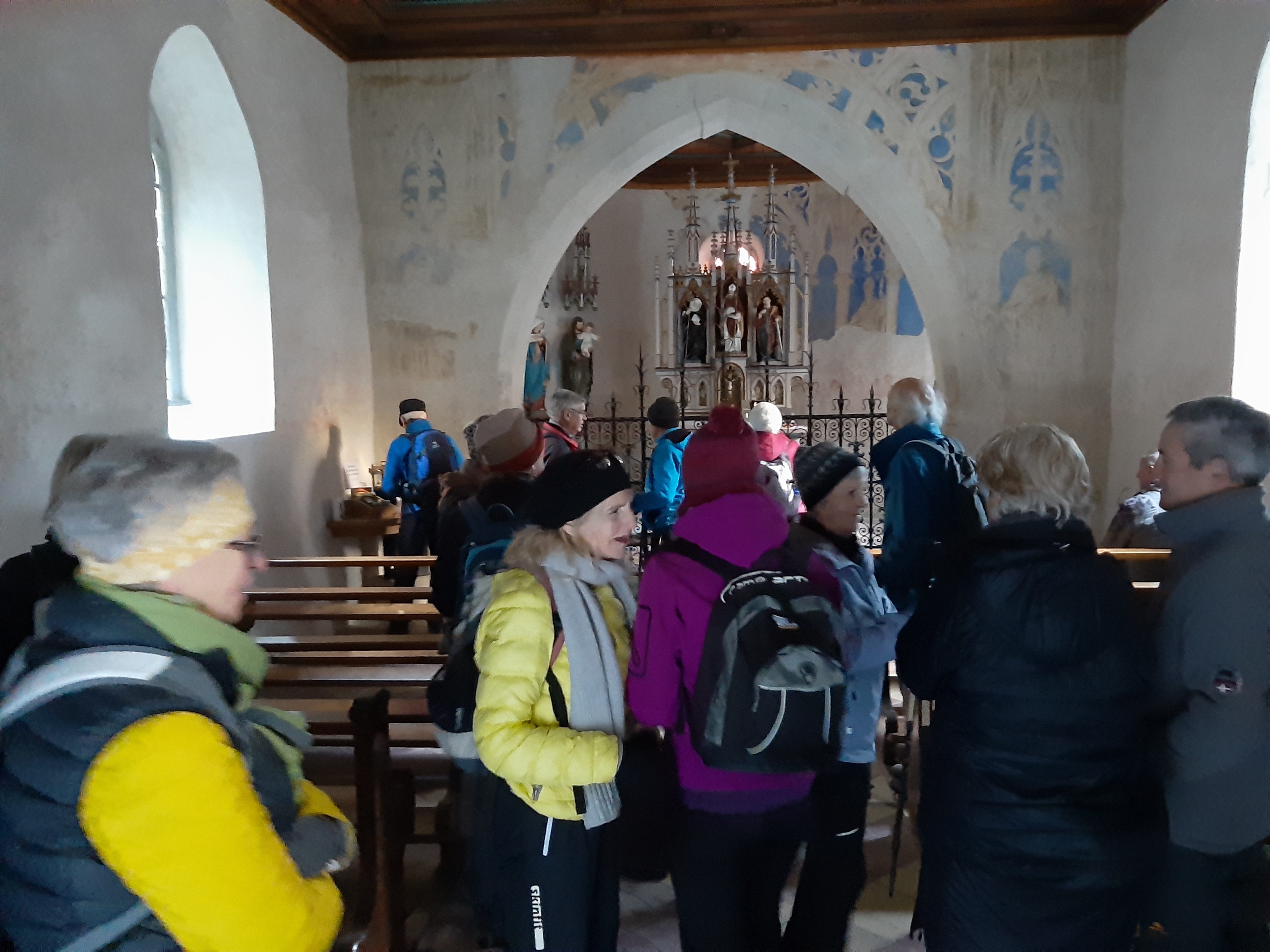 Drei-Kapellen Winterwanderung auf dem Pfänderrücken