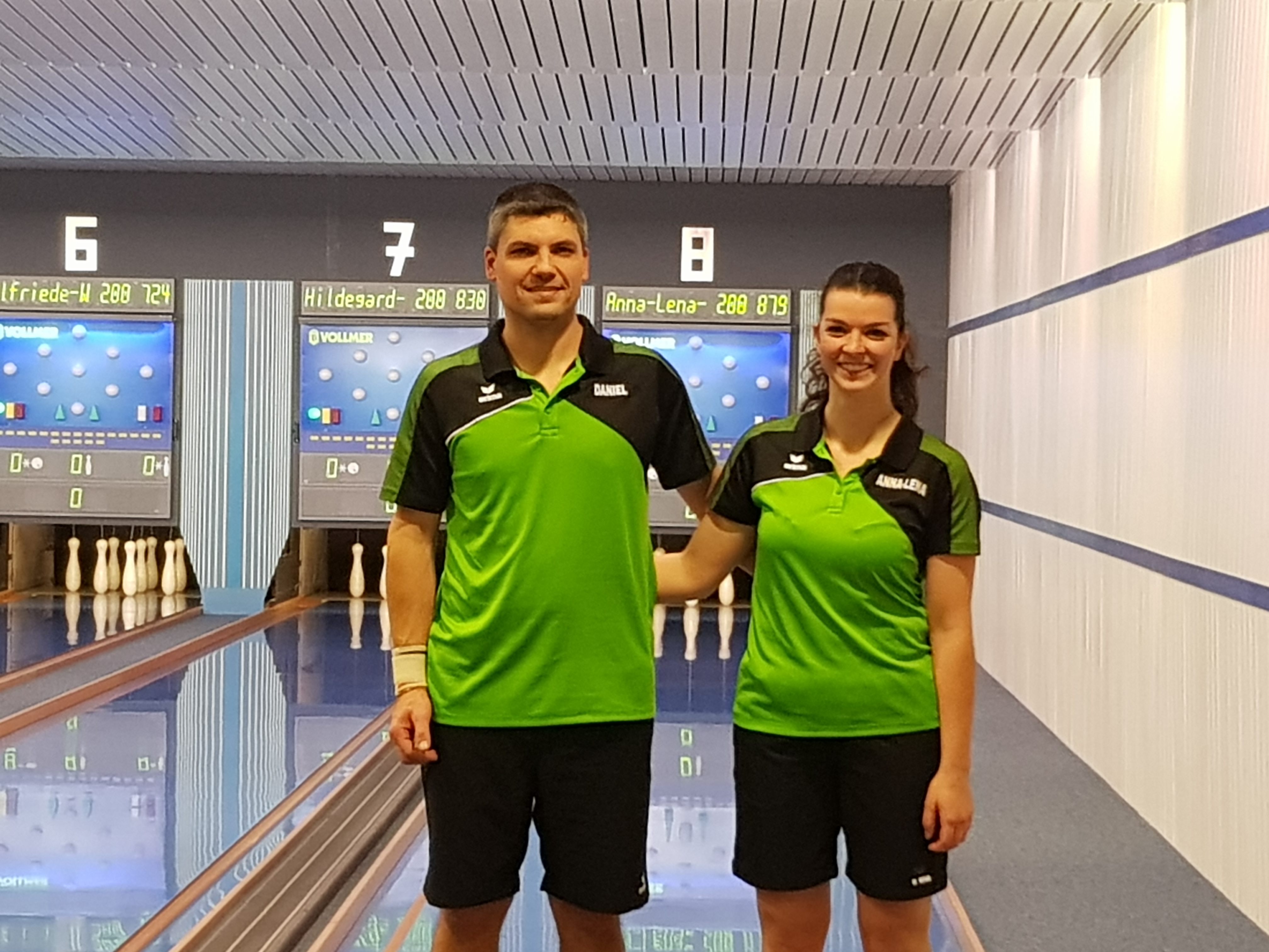 Die neuen und alten Meister: Anna-Lena und Daniel Fertschnig vom KC Linzenberg Die neuen und alten Meister: Anna-Lena und Daniel Fertschnig vom KC Linzenberg