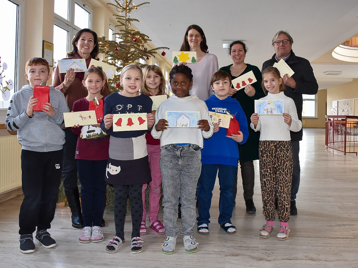 Weihnachtskartenaktion in Lochau