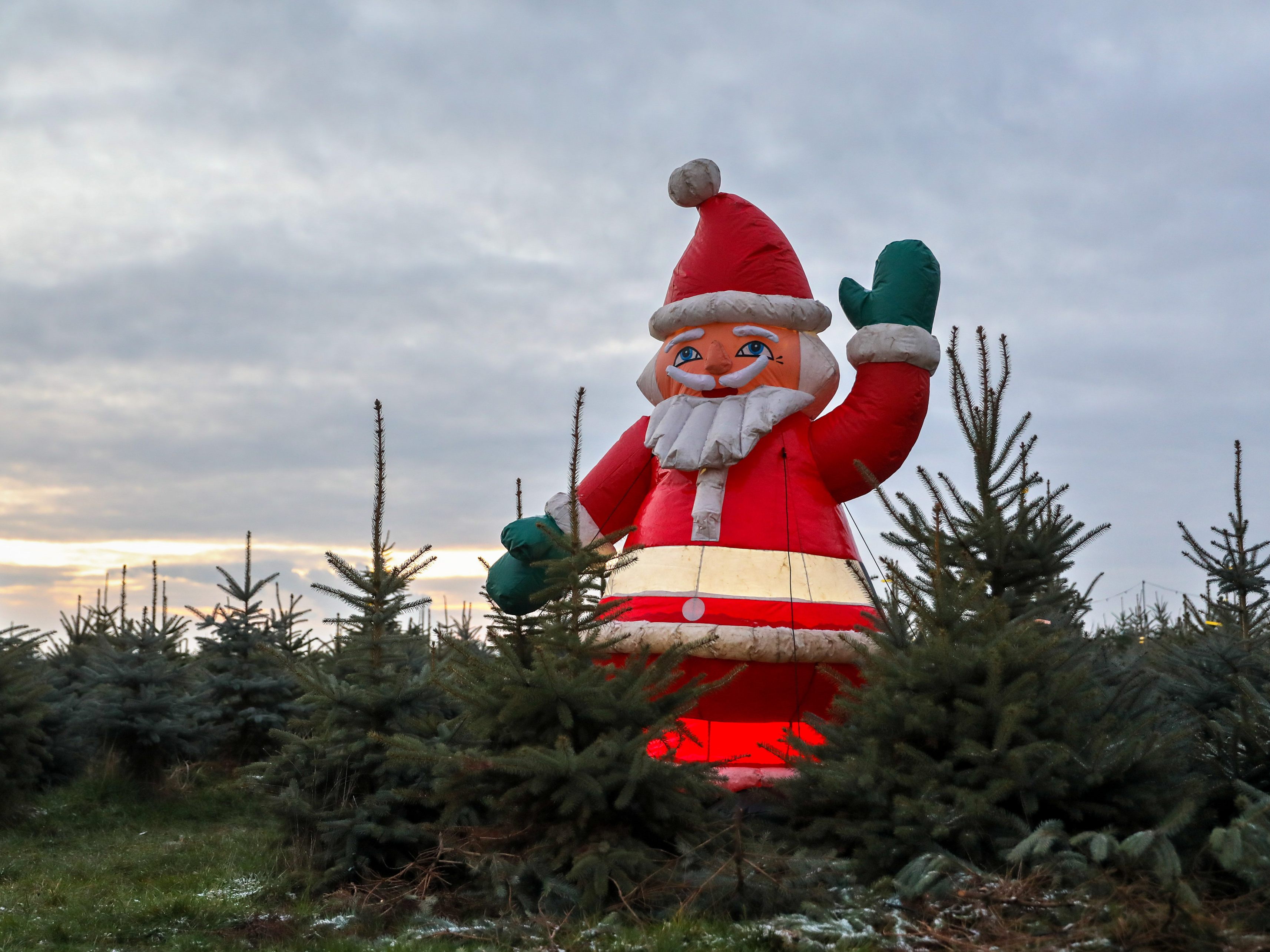 So wird das Wetter an den Weihnachts-Feiertagen.