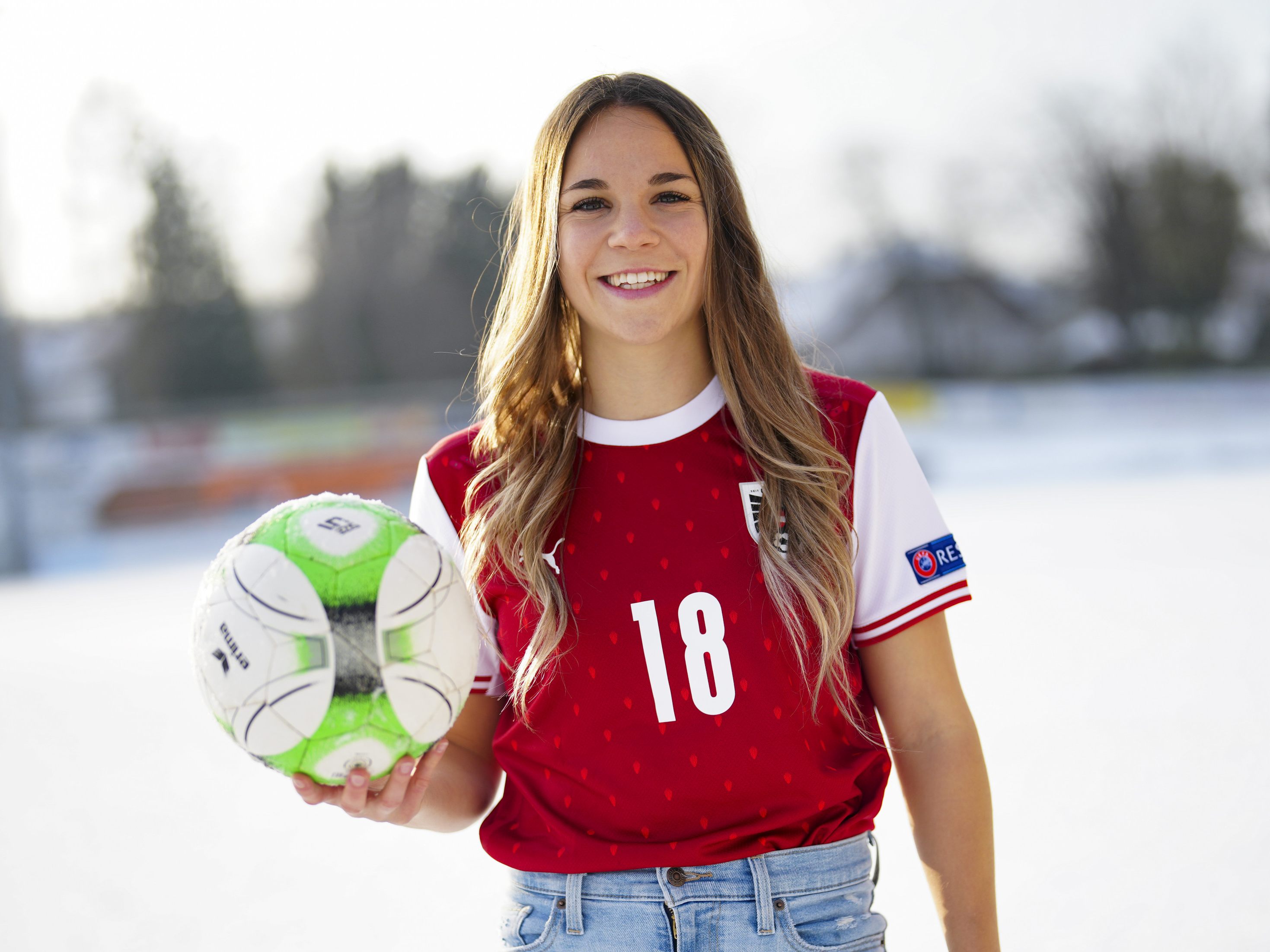 Julia Hickelsberger-Füller ist Österreichs Fußballerin des Jahres.