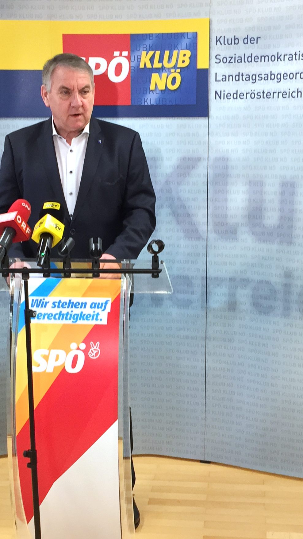 Reinhard Hundsmüller geht als aktueller Chef des SPÖ-Landtagsclubs. als