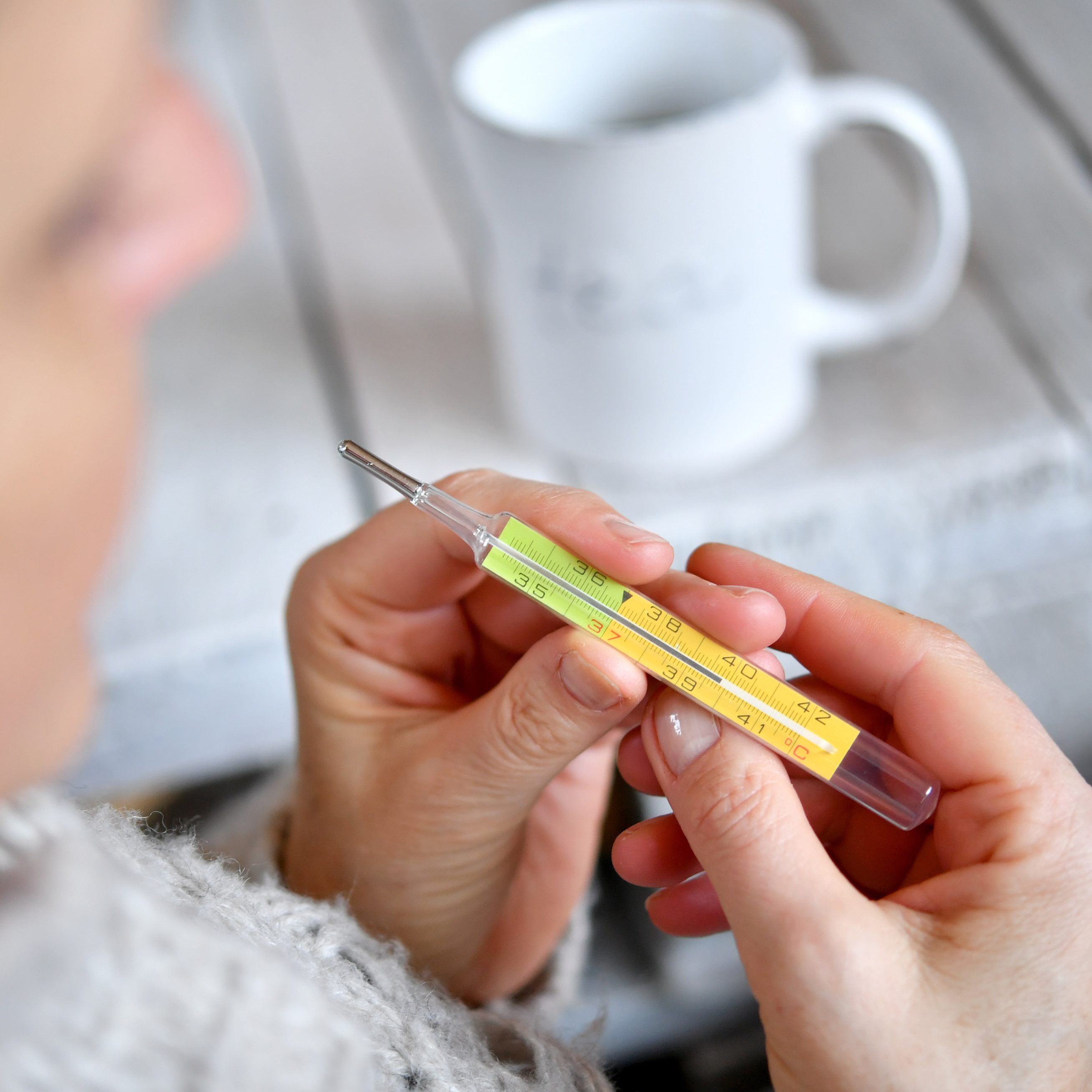 In Österreich ist die Zahl an Grippefällen weiterhin sehr hoch.
