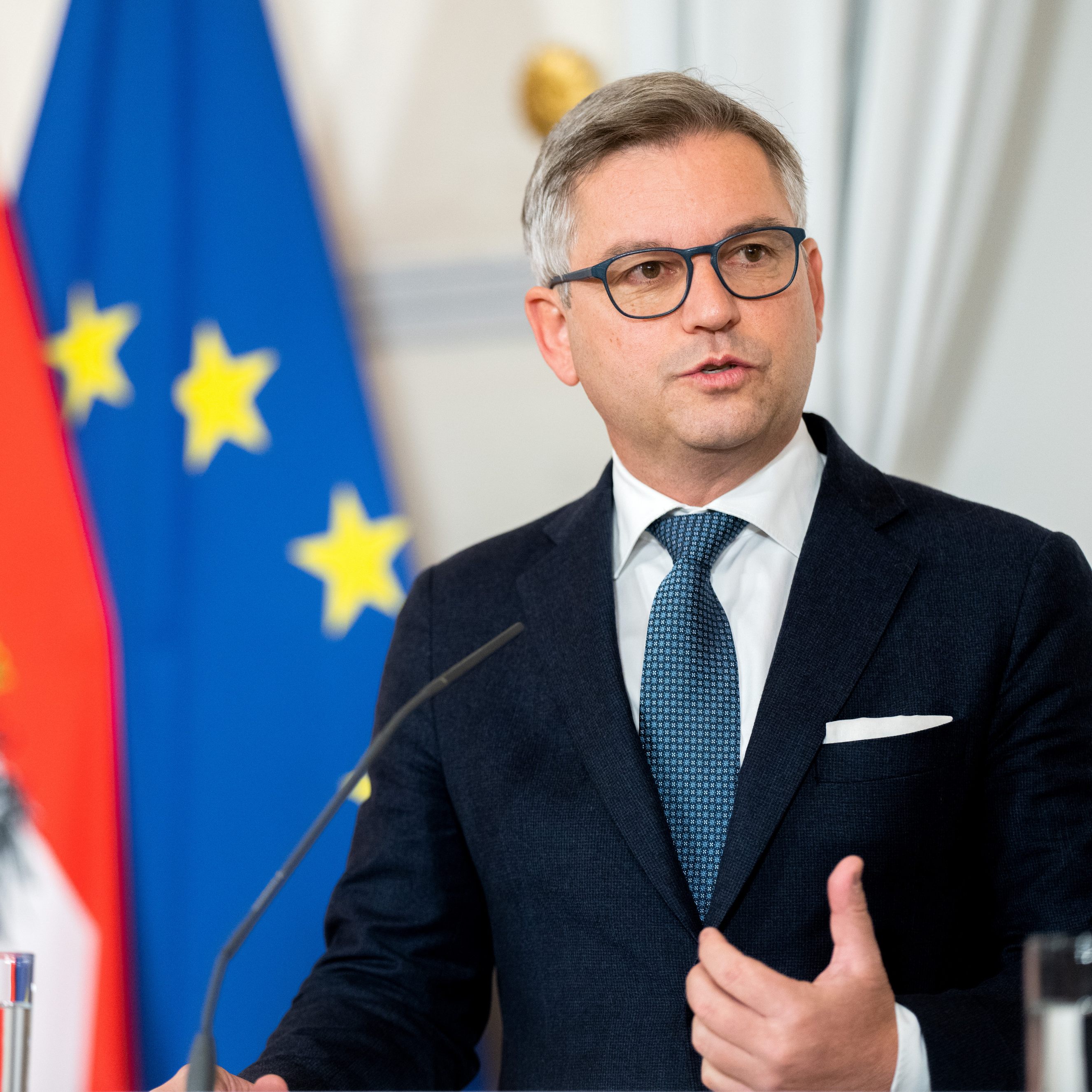 Finanzminister Magnus Brunner verlangt von den Gebietskörperschaften, Verantwortung zu übernehmen.