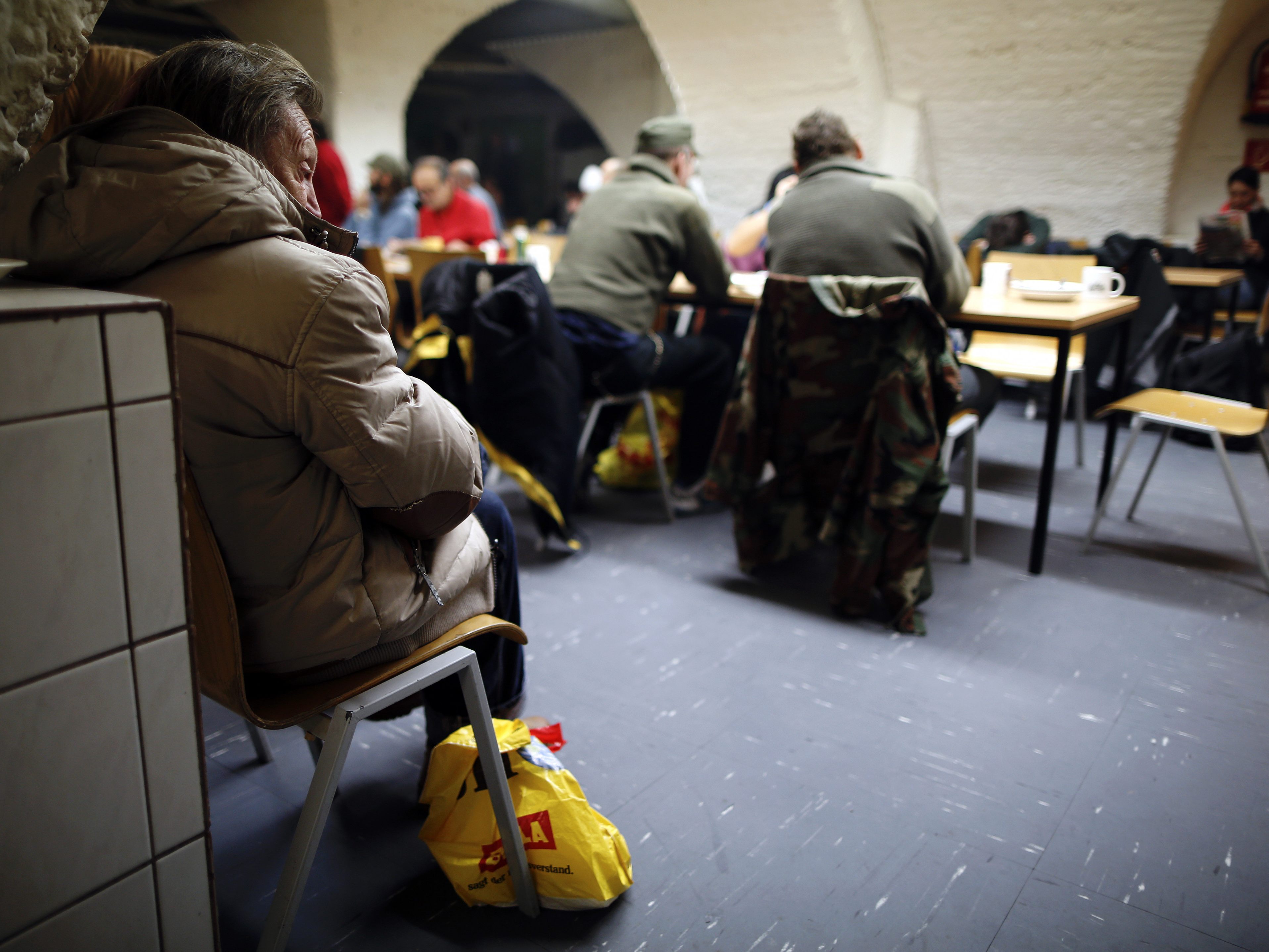 Obdachlosigkeit: Wiens Notquartiere stark frequentiert