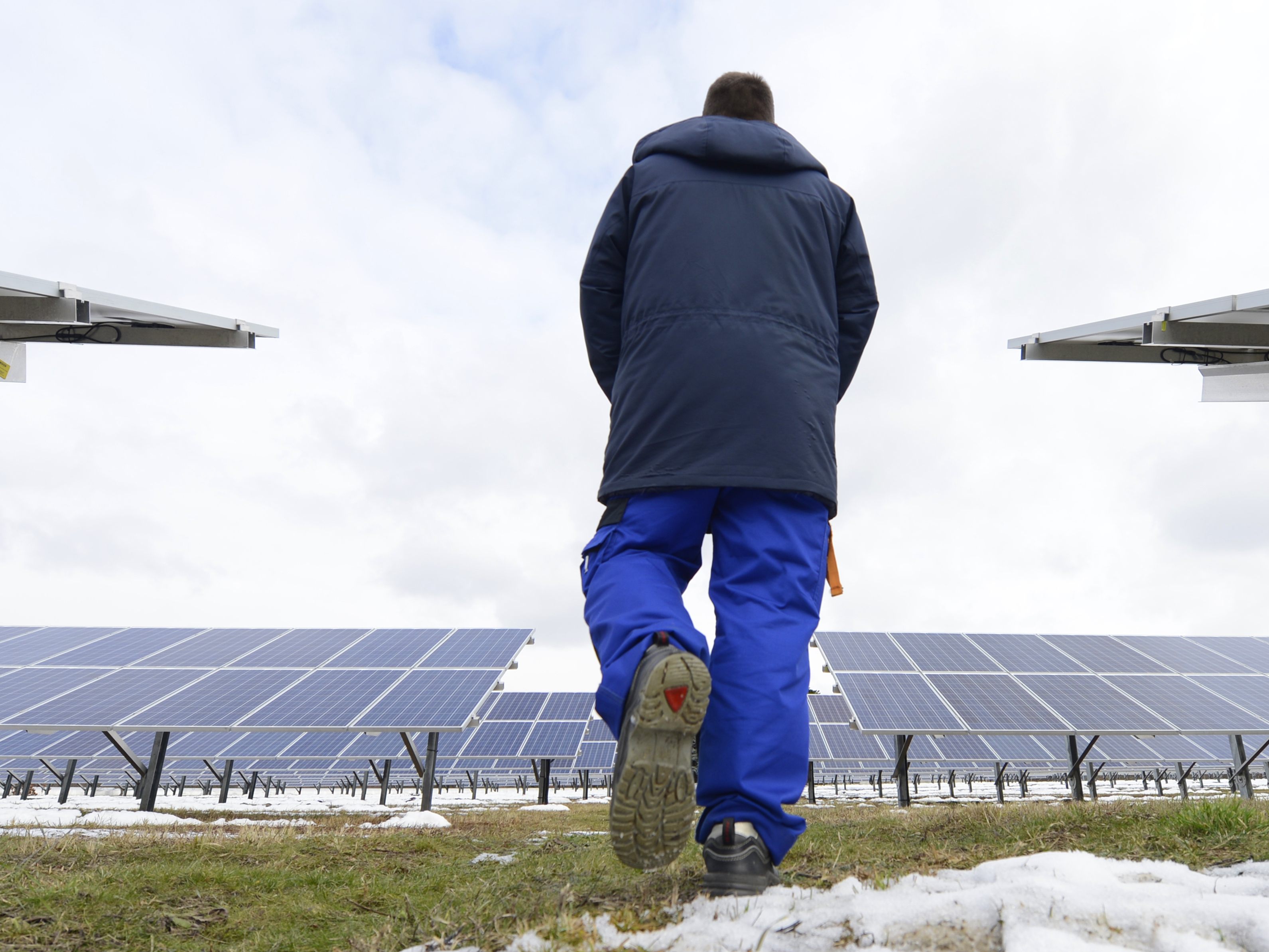Die Wien Energie nahm das Hybrid-Kraftwerk in Trumau (NÖ) am Donnerstag in Betrieb.