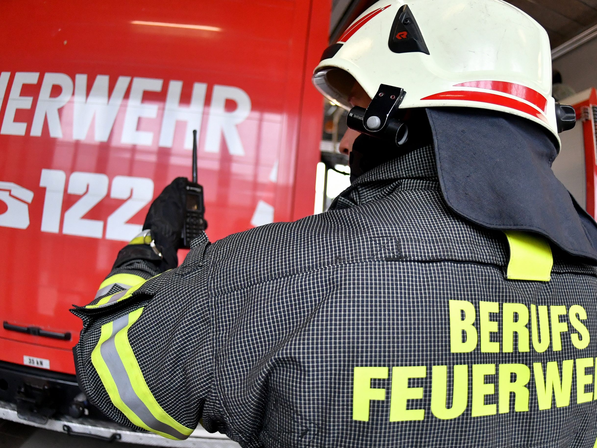 Berufsfeuerwehr mit zahlreichen Einsätzen in ganz Wien.