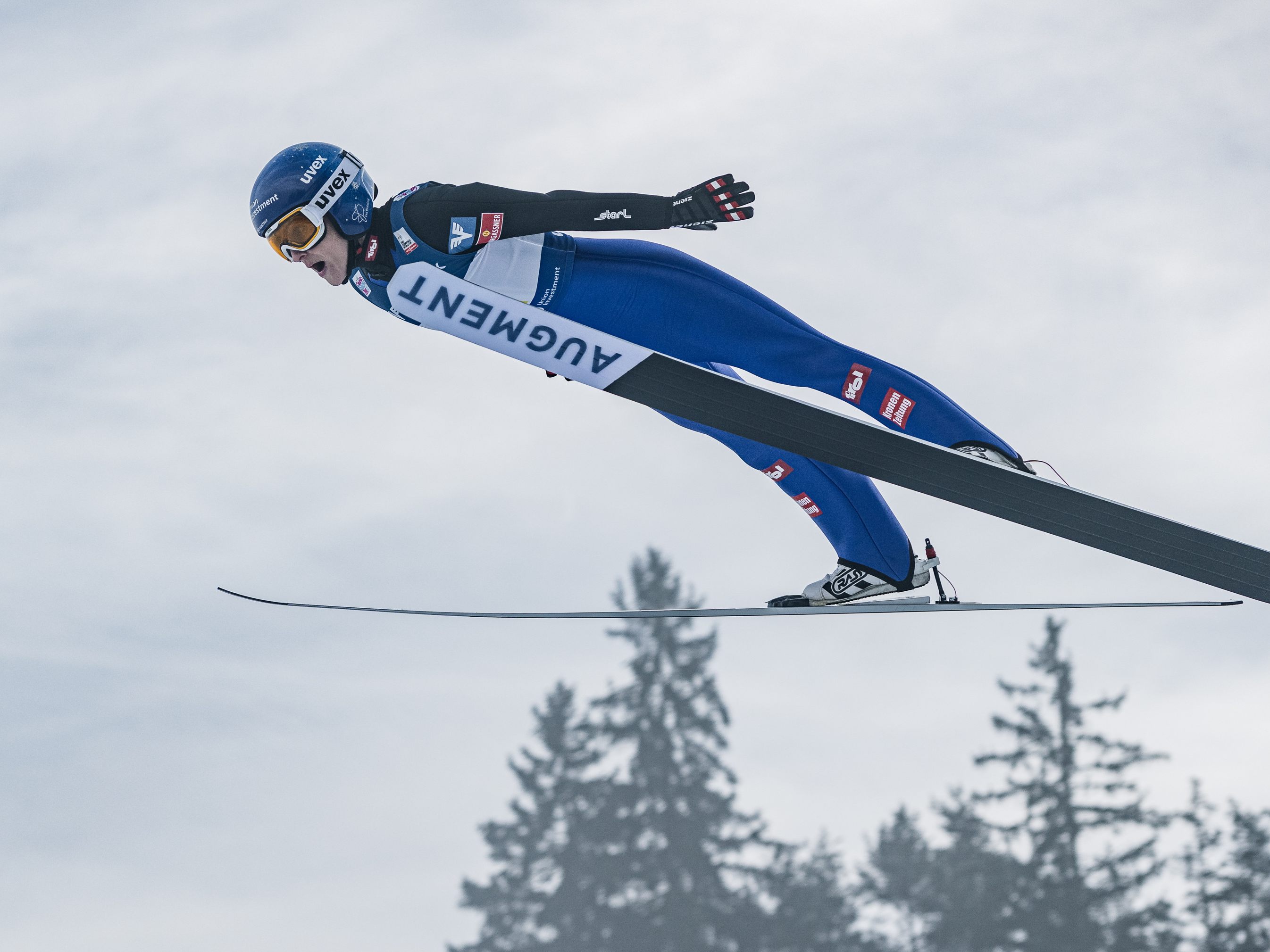Eva Pinkelnig hat die Weltcup-Premiere in Villach gewonnen.