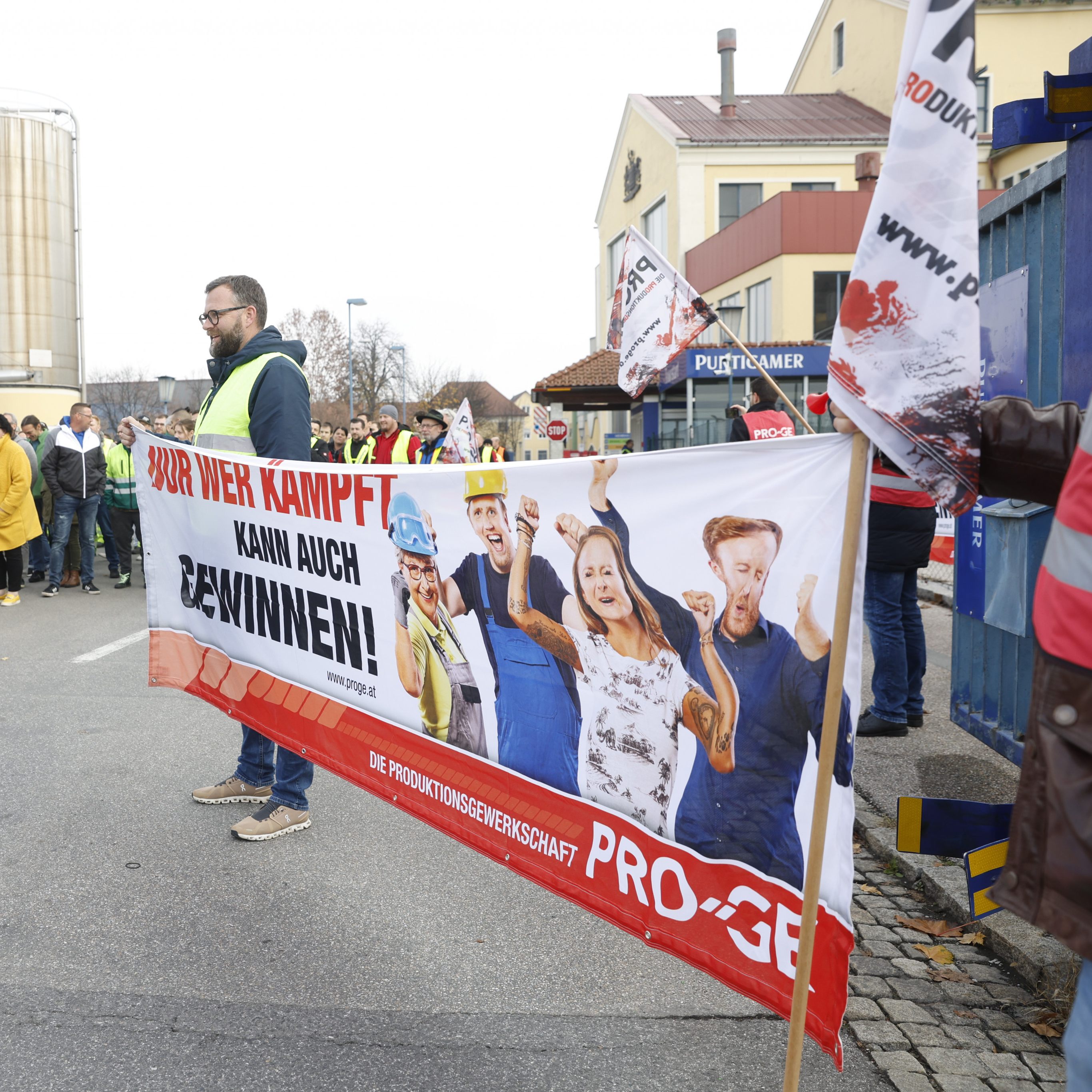 Weitere Maßnahmen nach dem Streik sind nicht ausgeschlossen.