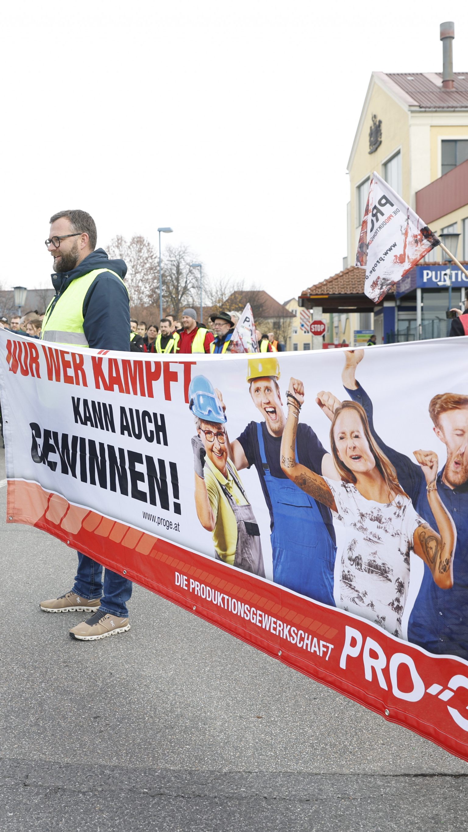 Weitere Maßnahmen nach dem Streik sind nicht ausgeschlossen.